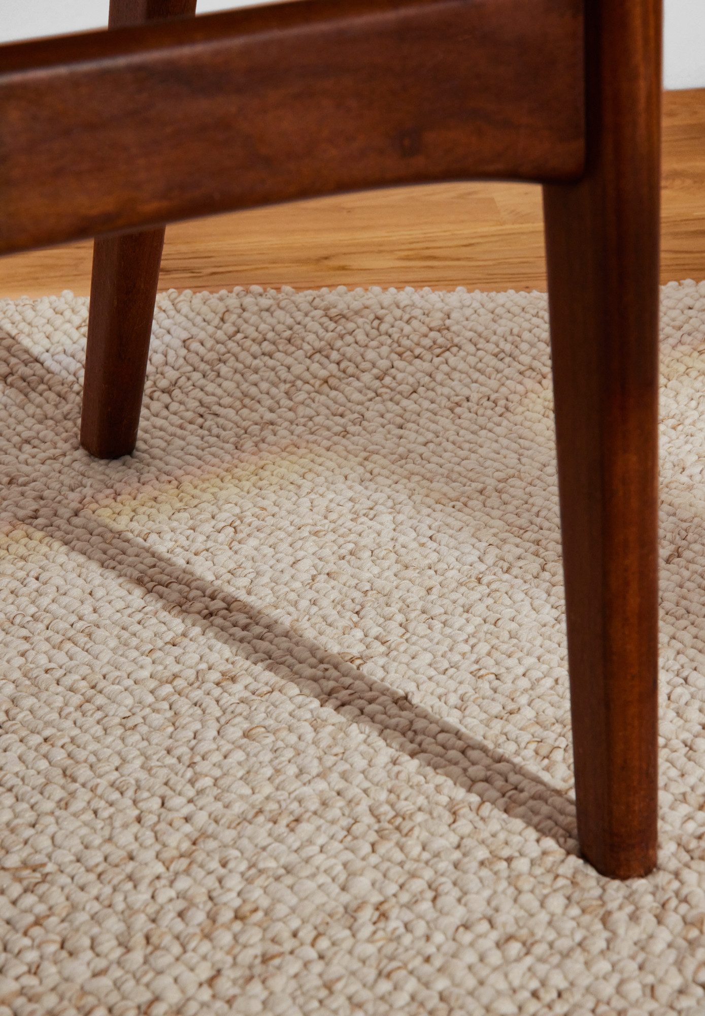 ELLE DECORATION Vloerkleed Rocco Loper, wasbaar, woonkamer, eetkamer, wol-look