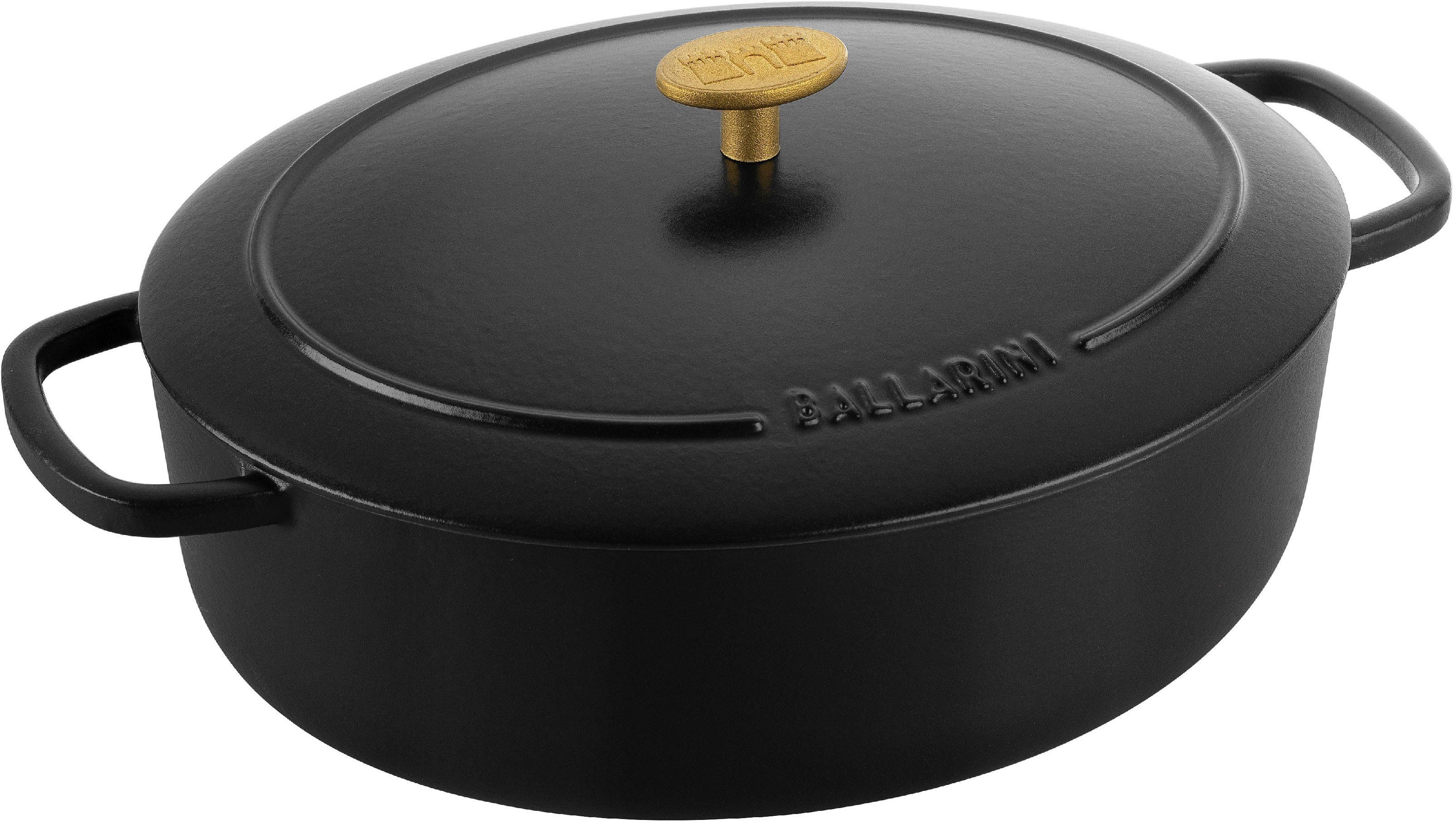 ballarini braadpan bellamonte cocotte (1-delig) zwart