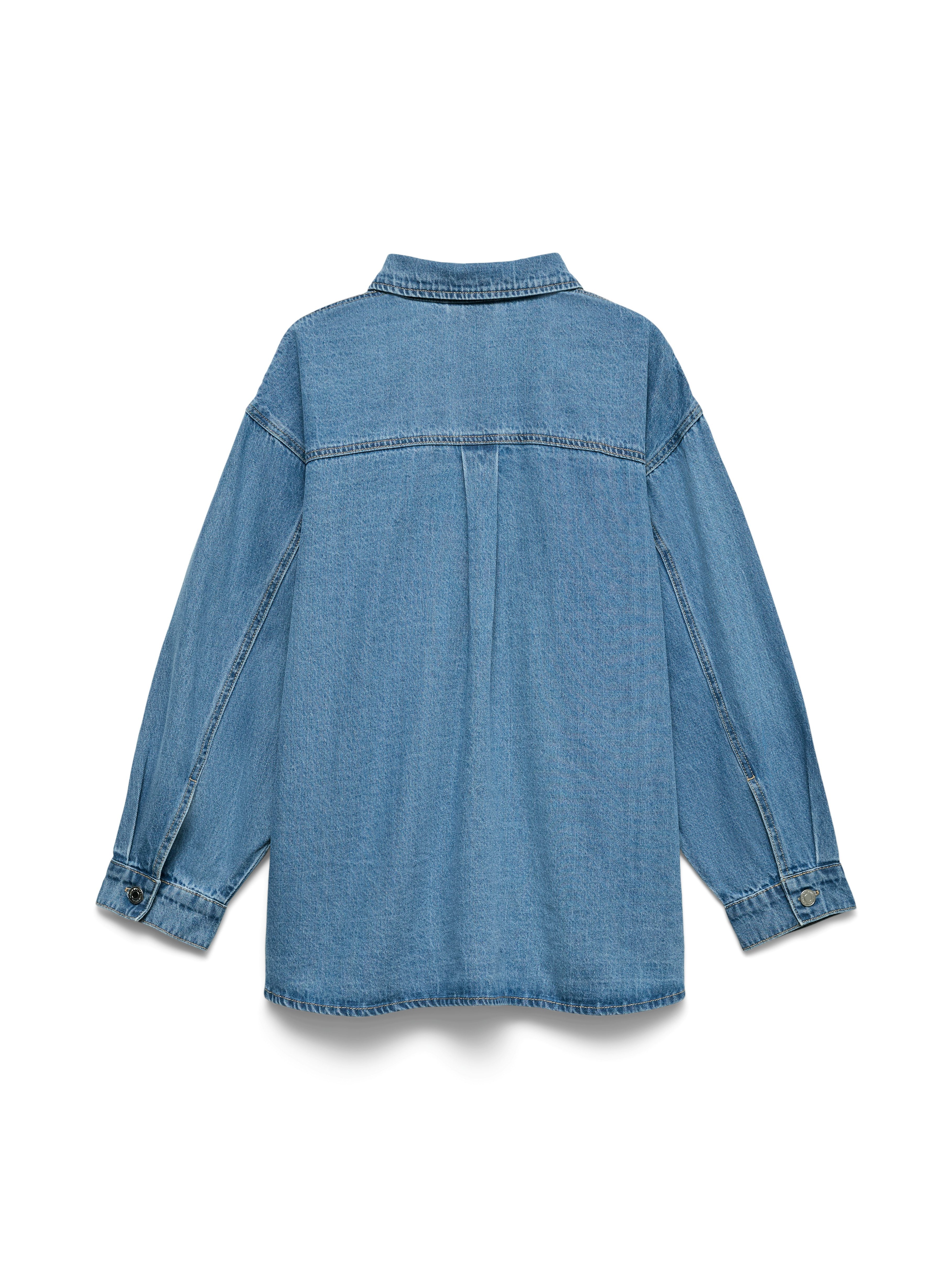 Vero Moda Jeans blouse VMJENNIE LS OVERSIZE DENIM SHIRT GA NOOS