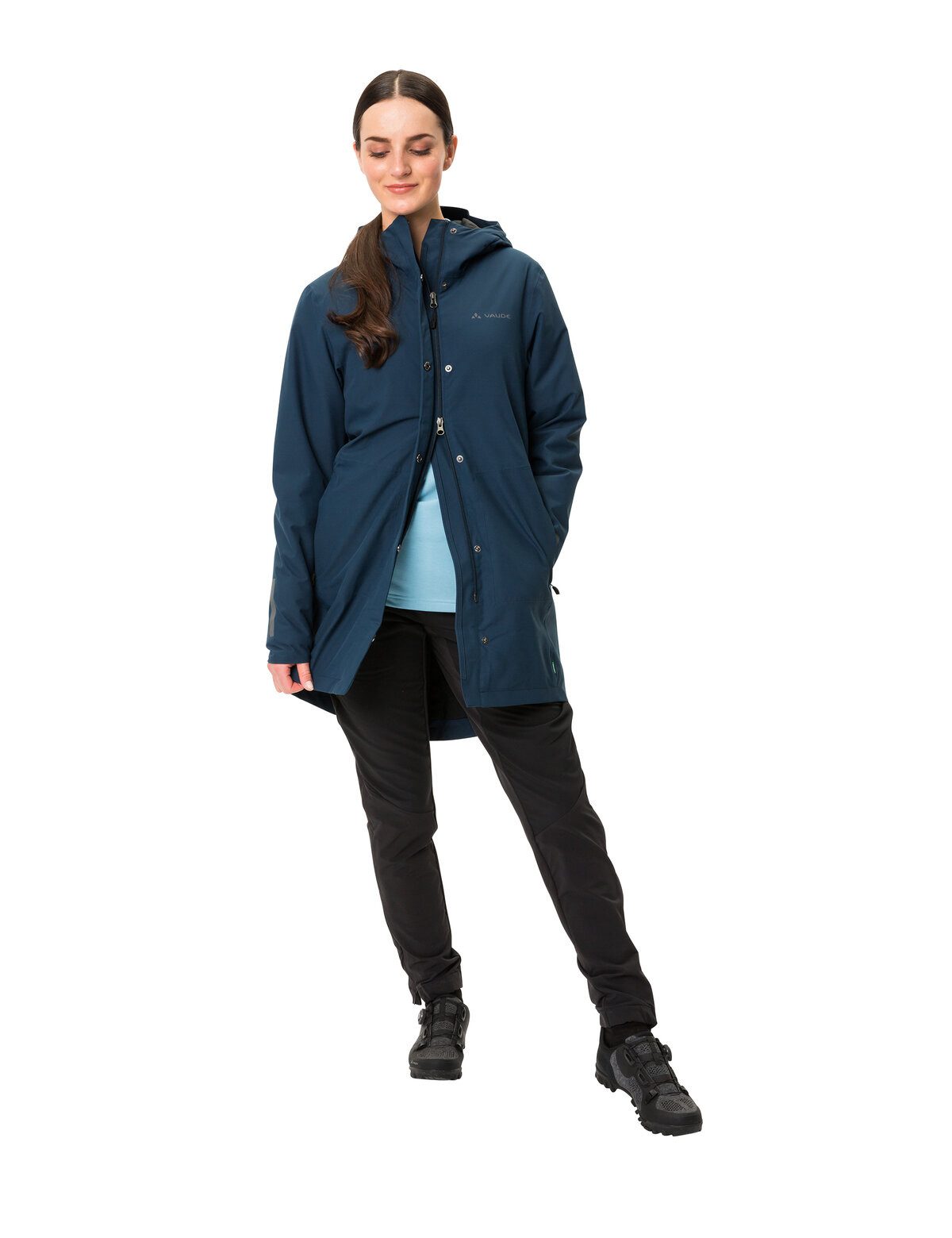 VAUDE Functionele jas WOMEN'S CYCLIST PADDED PARKA II (1-delig)