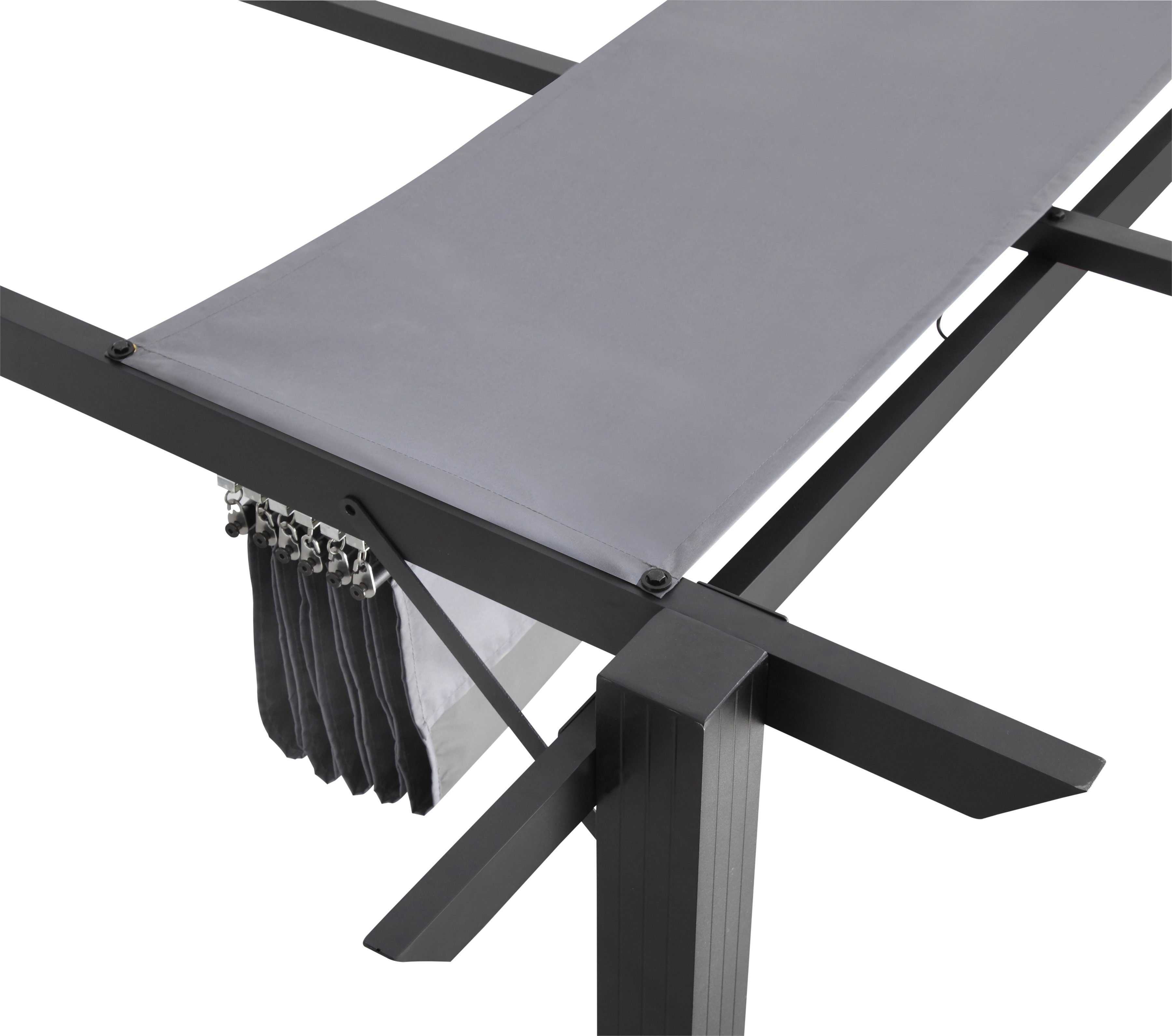 KONIFERA Tuinprieel Pergola Tilos Bxdxh: 400x300x216 cm