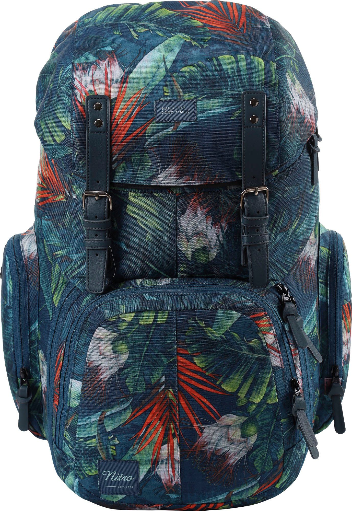 NITRO Laptoprugzak Weekendtas Reiserugzak met laptopvak, schoolrugzak, wanderrugzak unisex aktetassen & laptoptassen multicolor