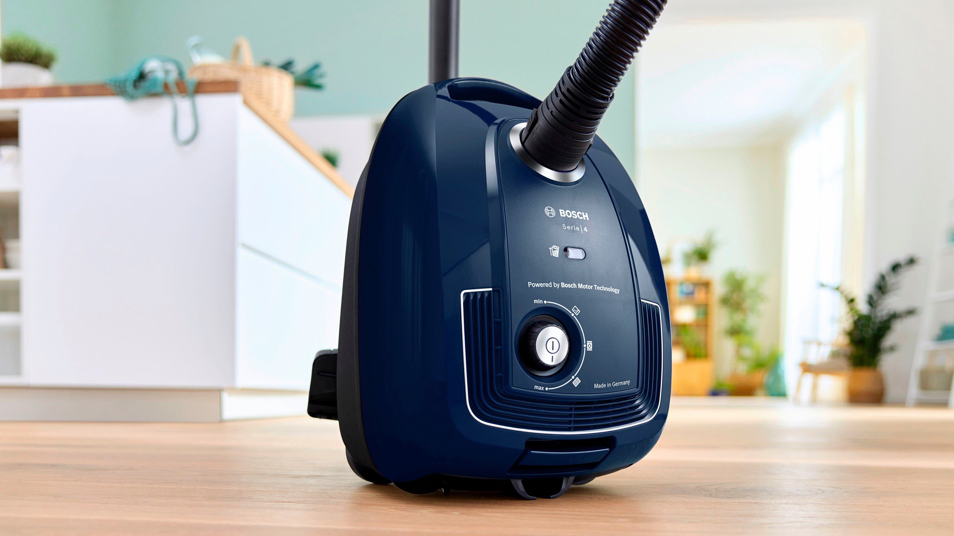 BOSCH Stofzuiger BGD38BU2 van 30% gerecyclede kunststof