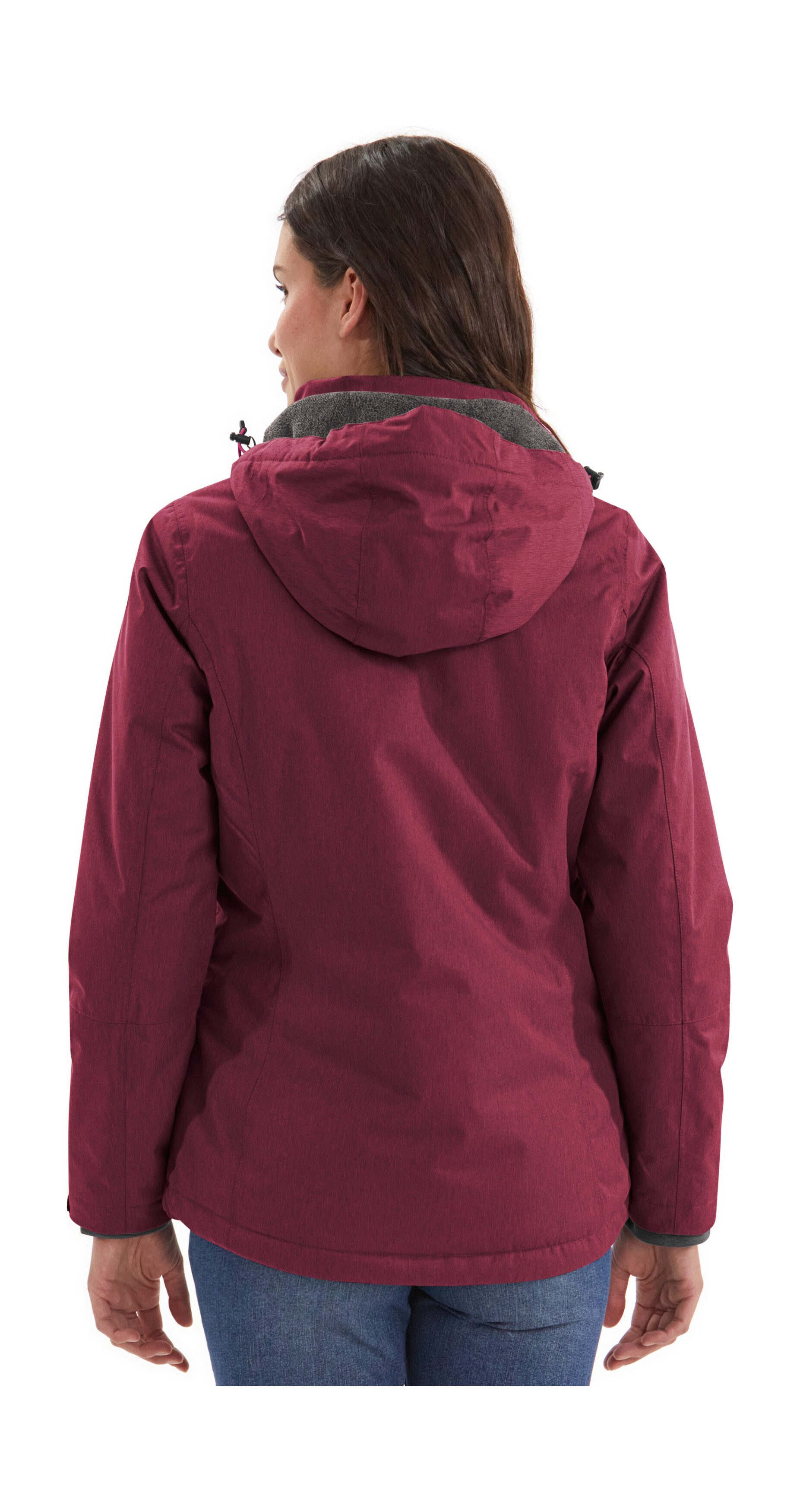 Killtec Outdoorjack Nira Water- en winddichte jas, ademend, afneembare capuchon