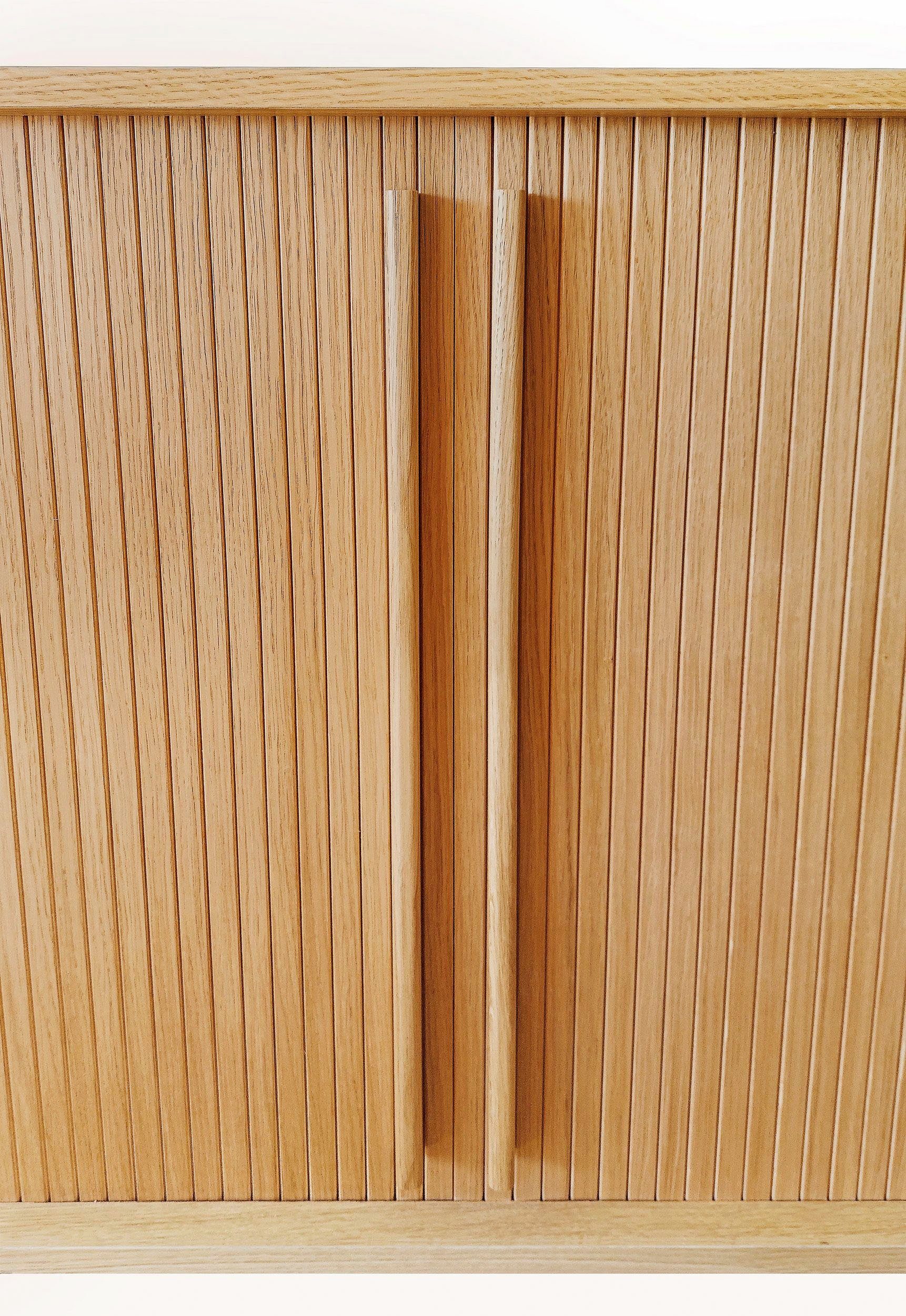 Woodman Highboard Rove Opbergkast bijzonder ontwerp, breedte 83 cm, met eikenfineer