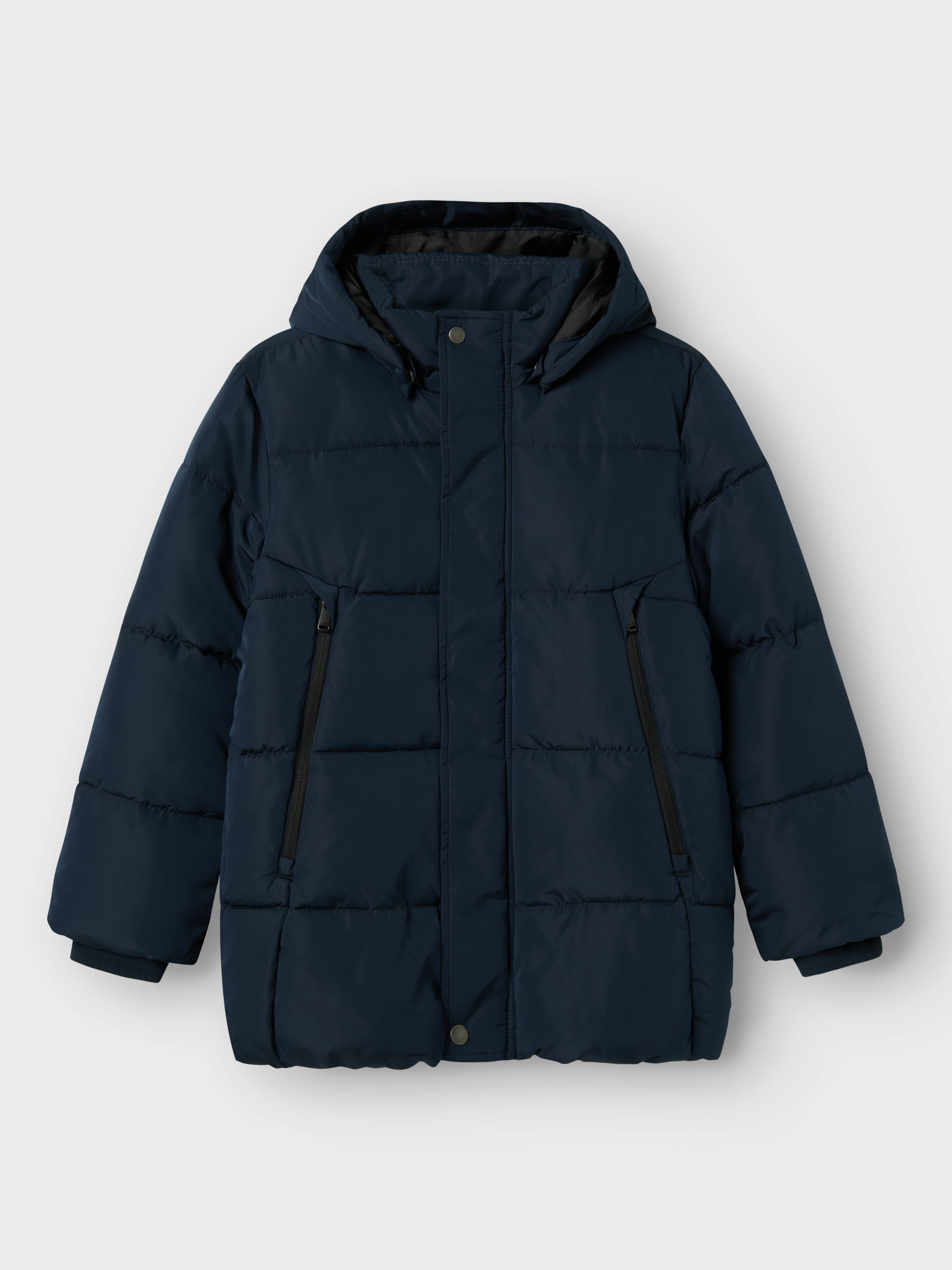 Name It Gewatteerde jas NKMMEMO JACKET TB met decoratieve, reflecterende details
