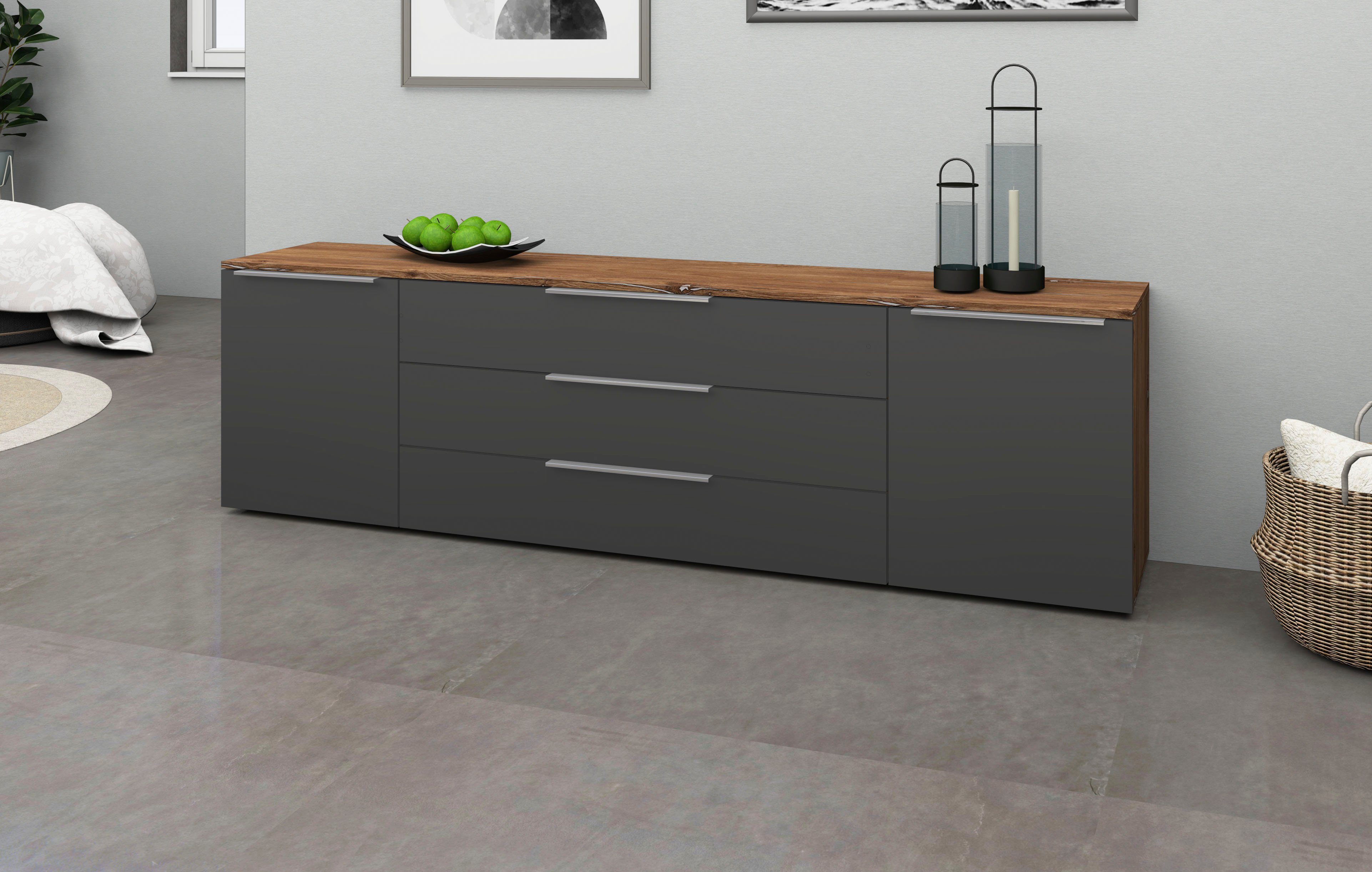 borchardt Möbel Dressoir Oliva Breedte 166 of 200 cm