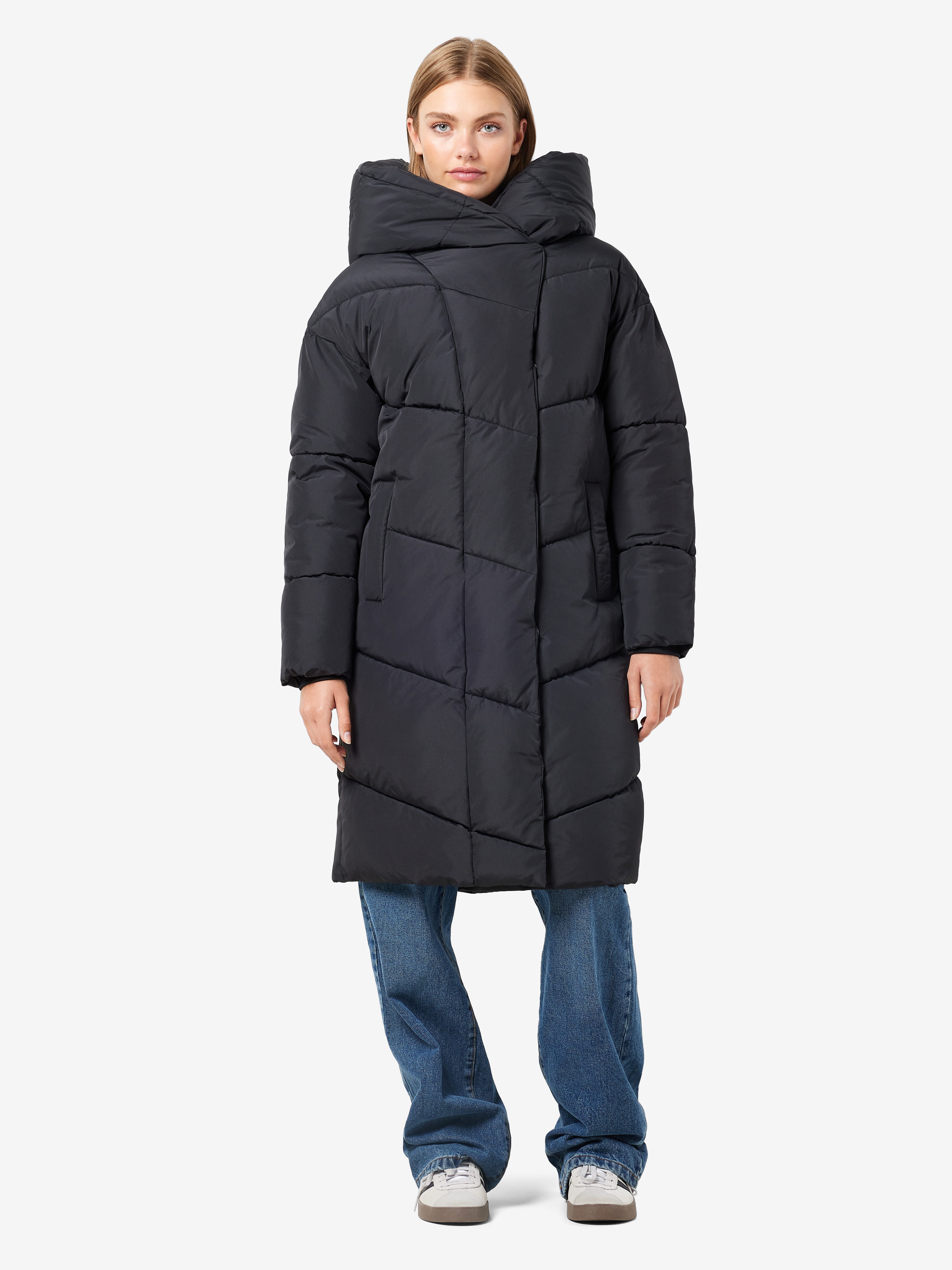 Noisy may Gewatteerde jas NMNEW TALLY L S LONG JACKET NOOS