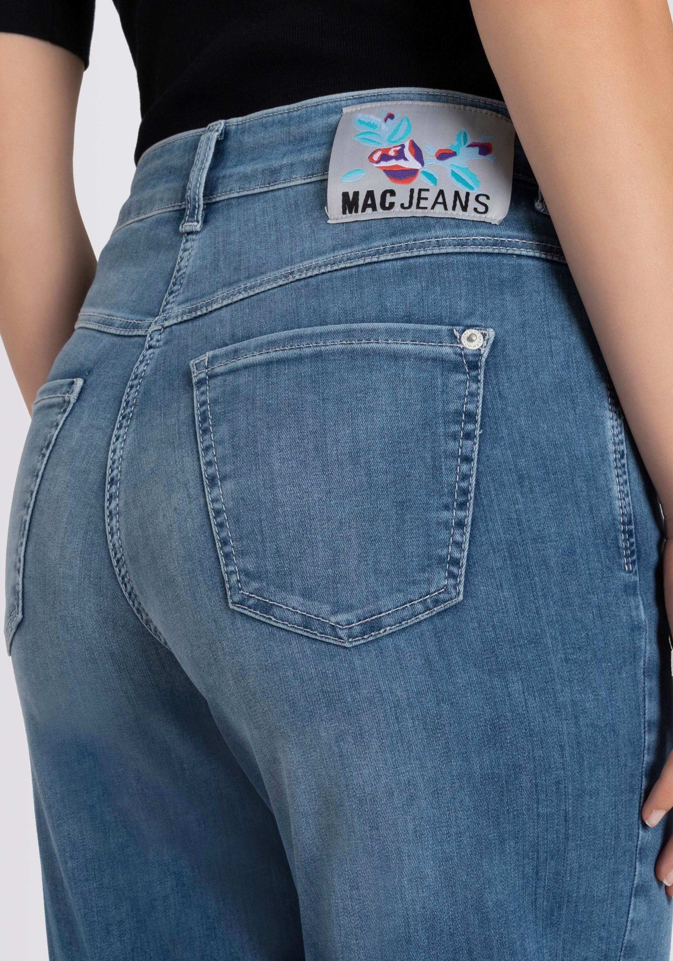 MAC Wijde jeans DREAM WIDE met wijde broekspijp - stretch