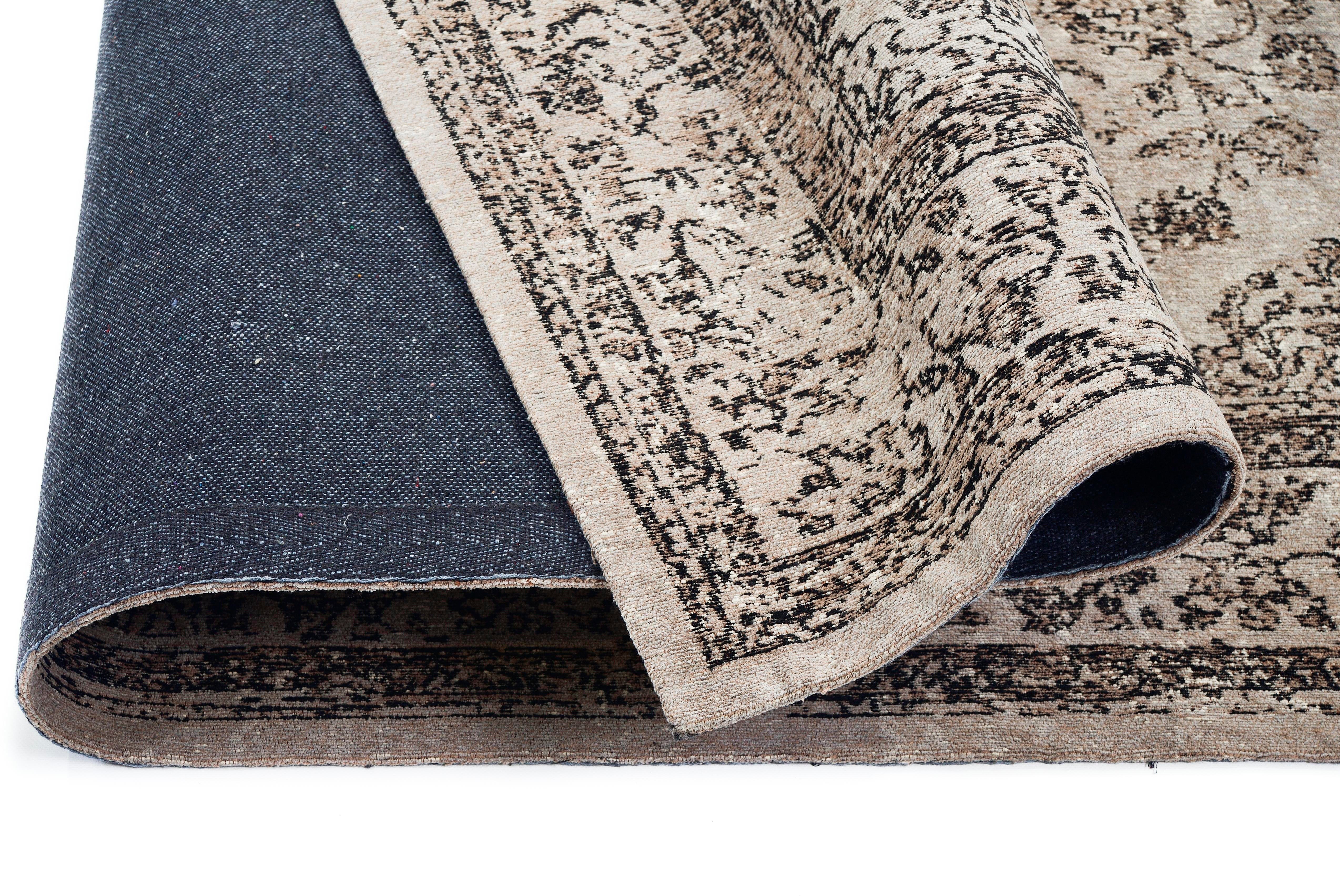 Gallery M Vloerkleed Sierrand Platweefsel, chenille, woonkamer