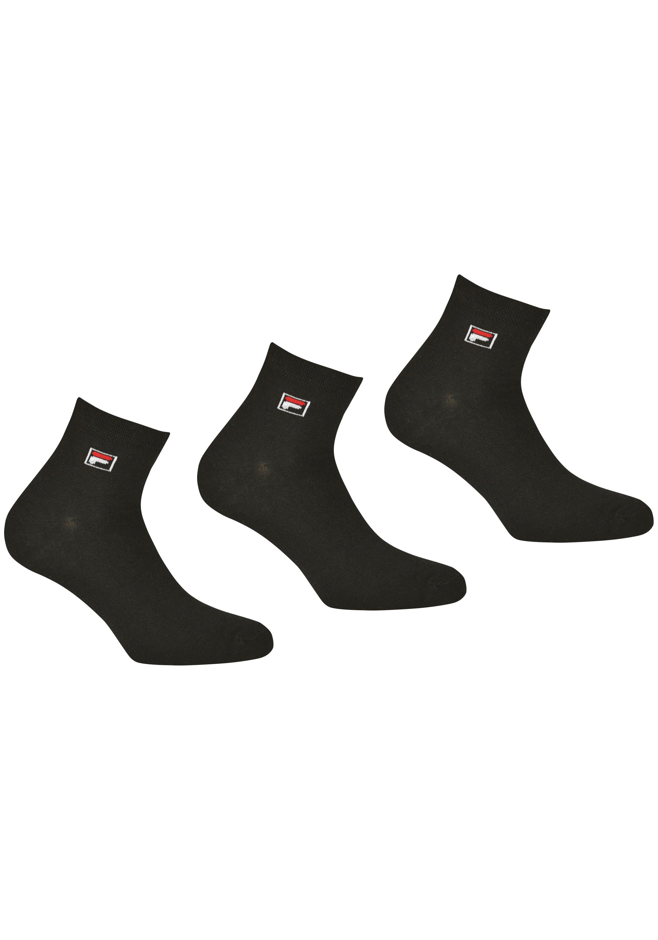 FILA-Sokken 3-Pack in zwart