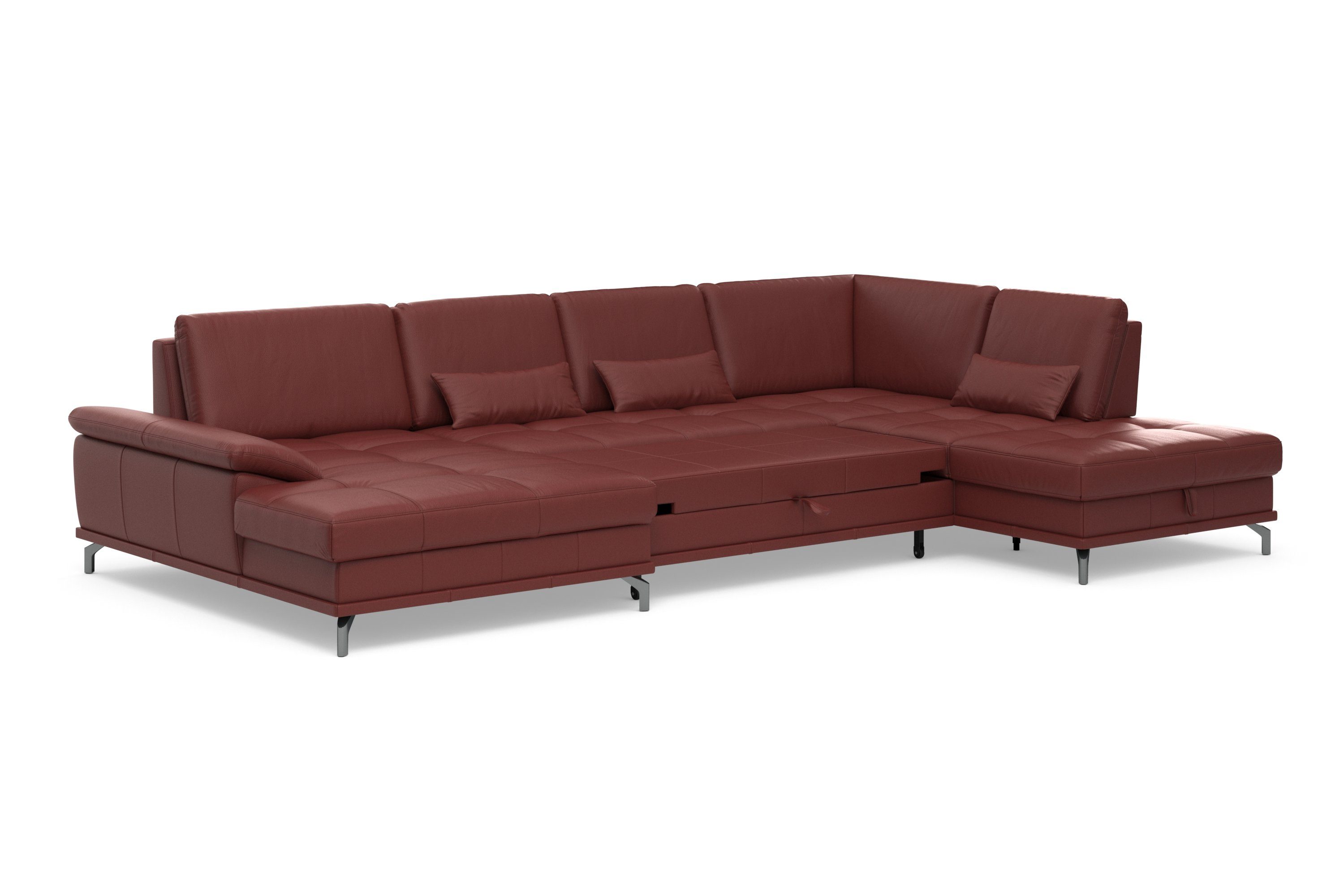 Places of Style Zithoek Costello U-vorm, met zitdiepteverstelling, armleuningverstelling en