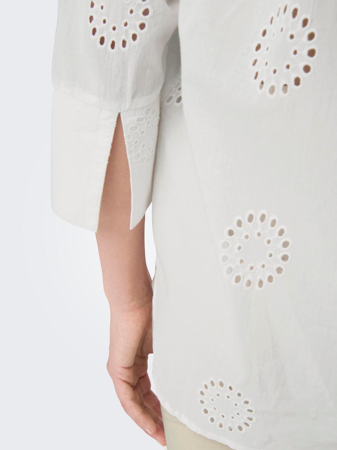 JDY Overhemdblouse JDYTALLIE 3/4 LONG SHIRT WVN NOOS