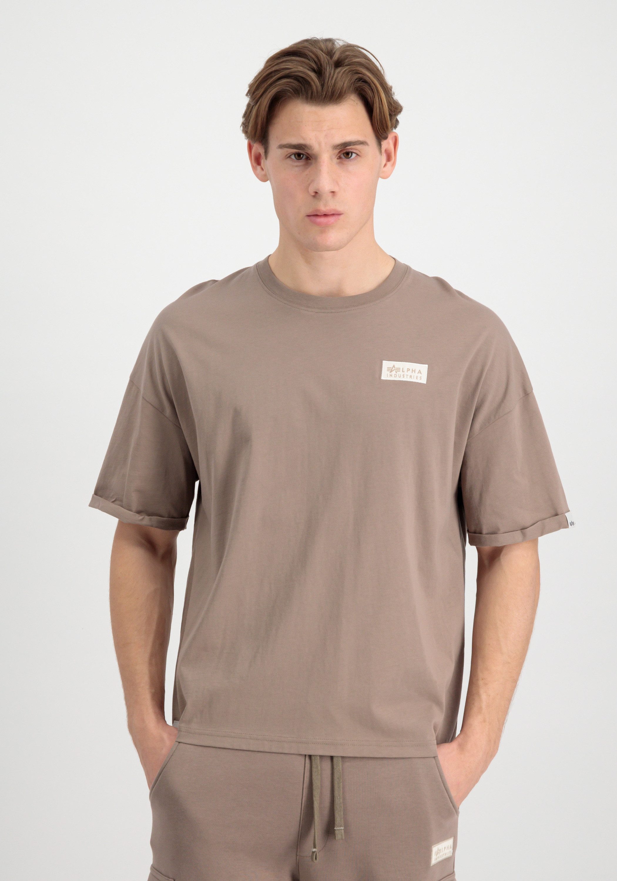 Alpha Industries T-shirt Alpha Industries Men - T-Shirts Organics OS Roll-Up T-Shirt