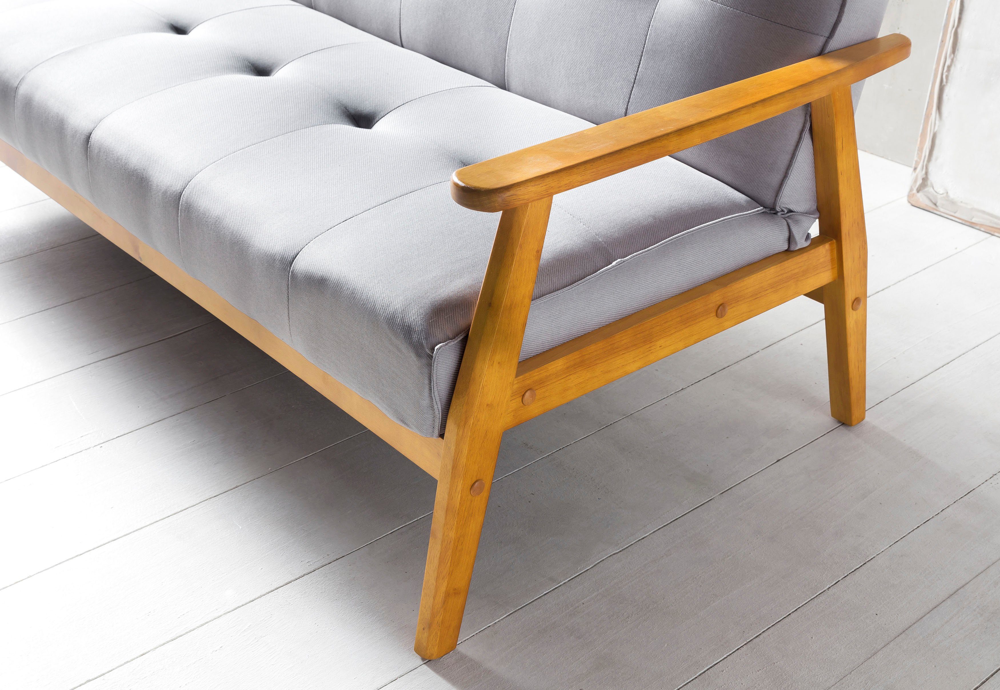SalesFever Slaapbank Skagen, Sofa, 3-Sitzer Met 60° relax- en slaapfunctie
