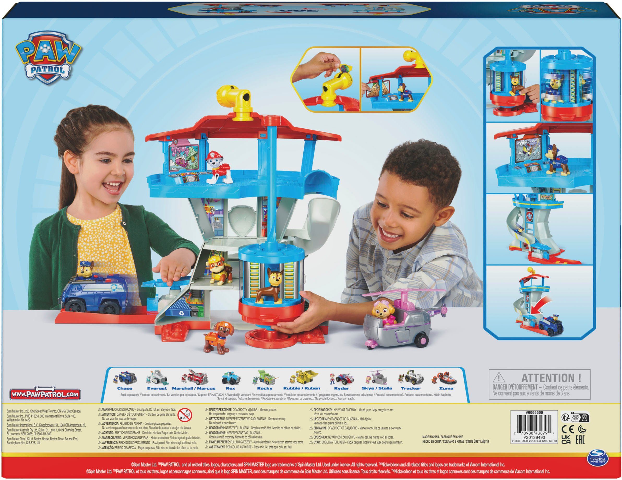 Spin Master Speelwereld Paw Patrol - Lookout Tower Playset (Hoofdkwartier)