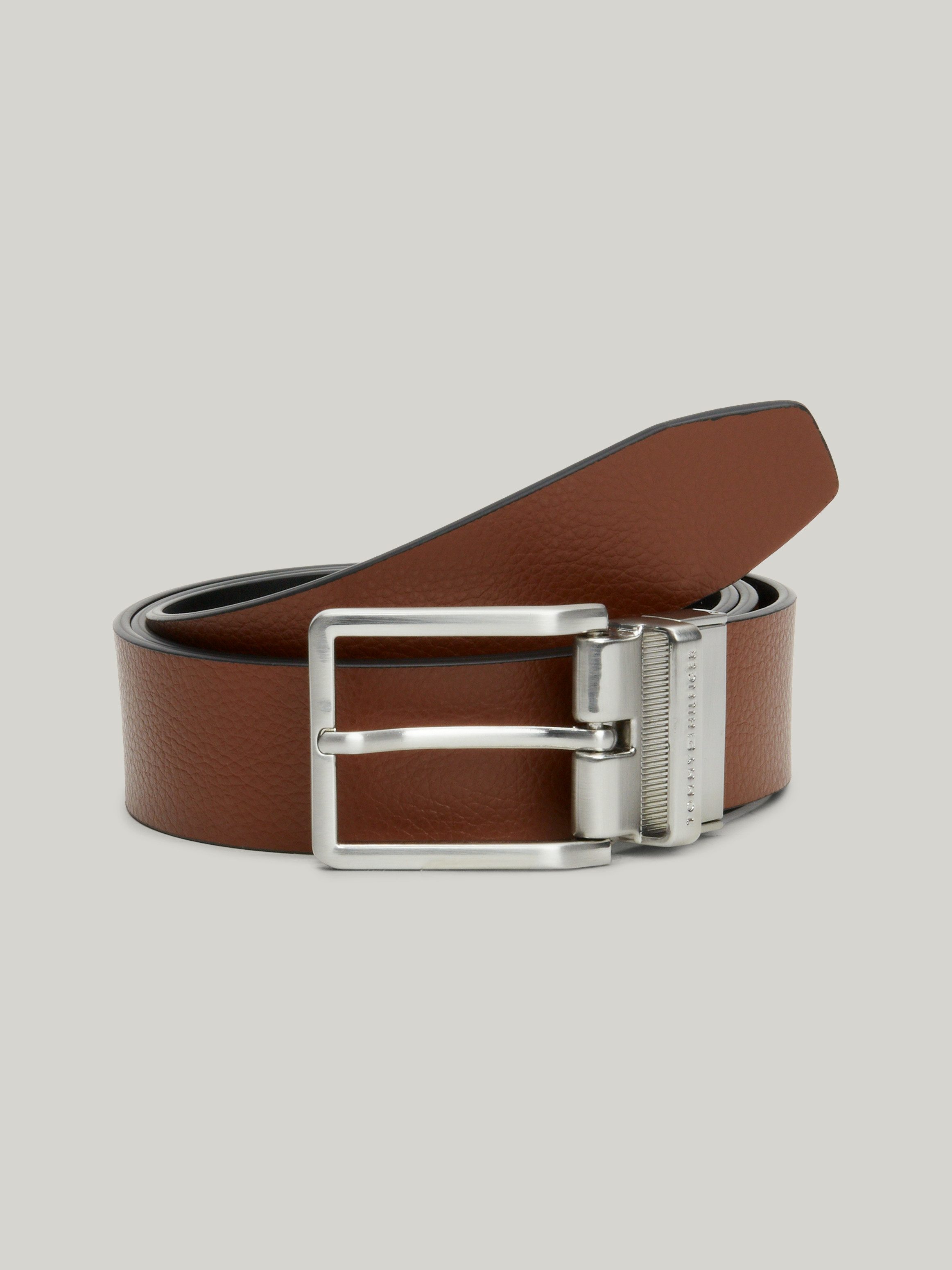 Tommy Hilfiger Leren riem Oliver Rev. 3.5 cm