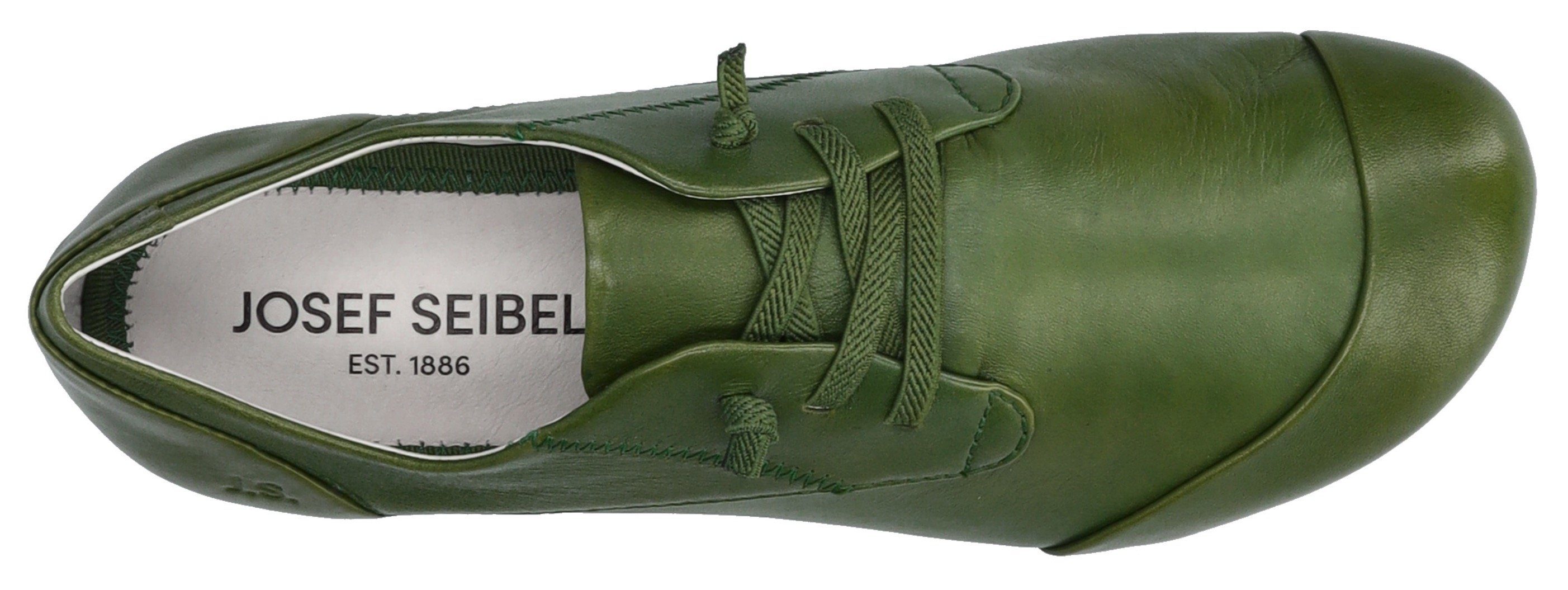 Josef Seibel Instappers Fiona 01 Comfortschoen, instapschoen met elastische decoratieve veters