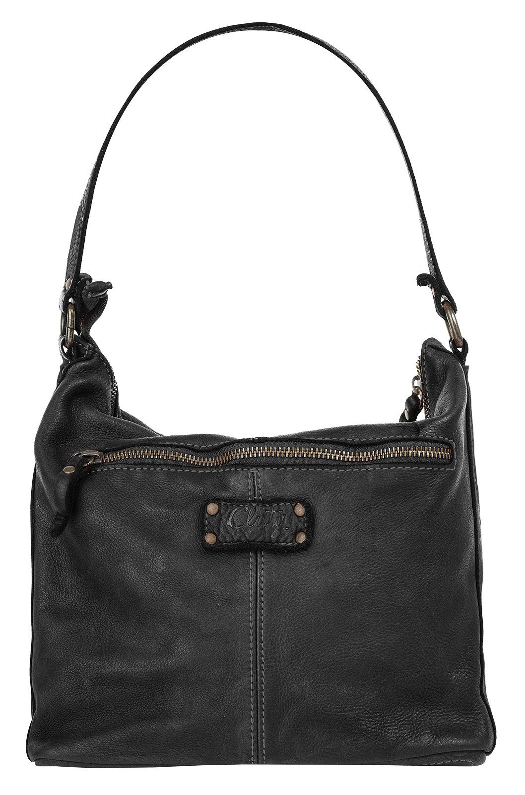 Cluty Shopper echt leer, made in italy