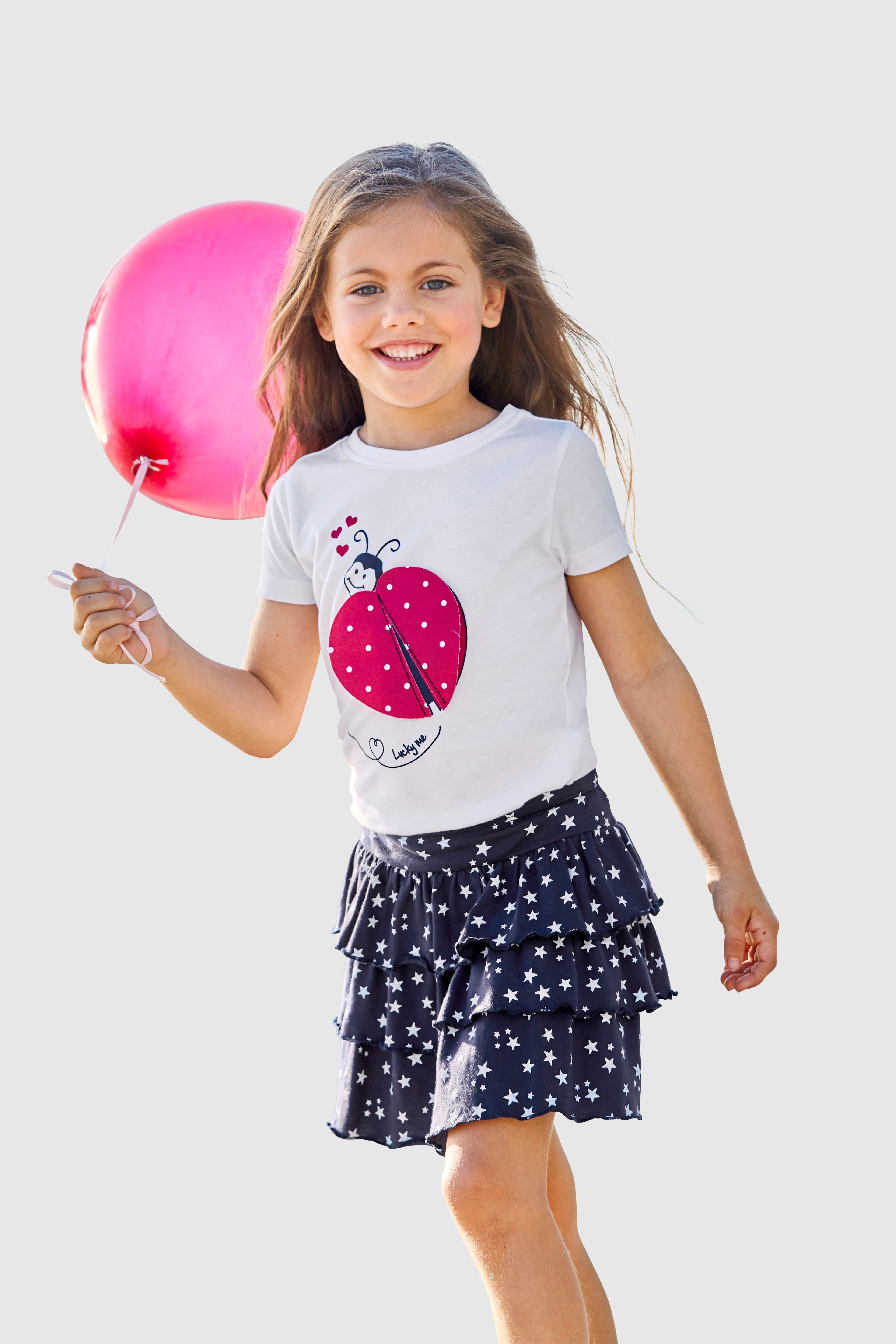 KIDSWORLD Volantrok Voor kleine meisjes
