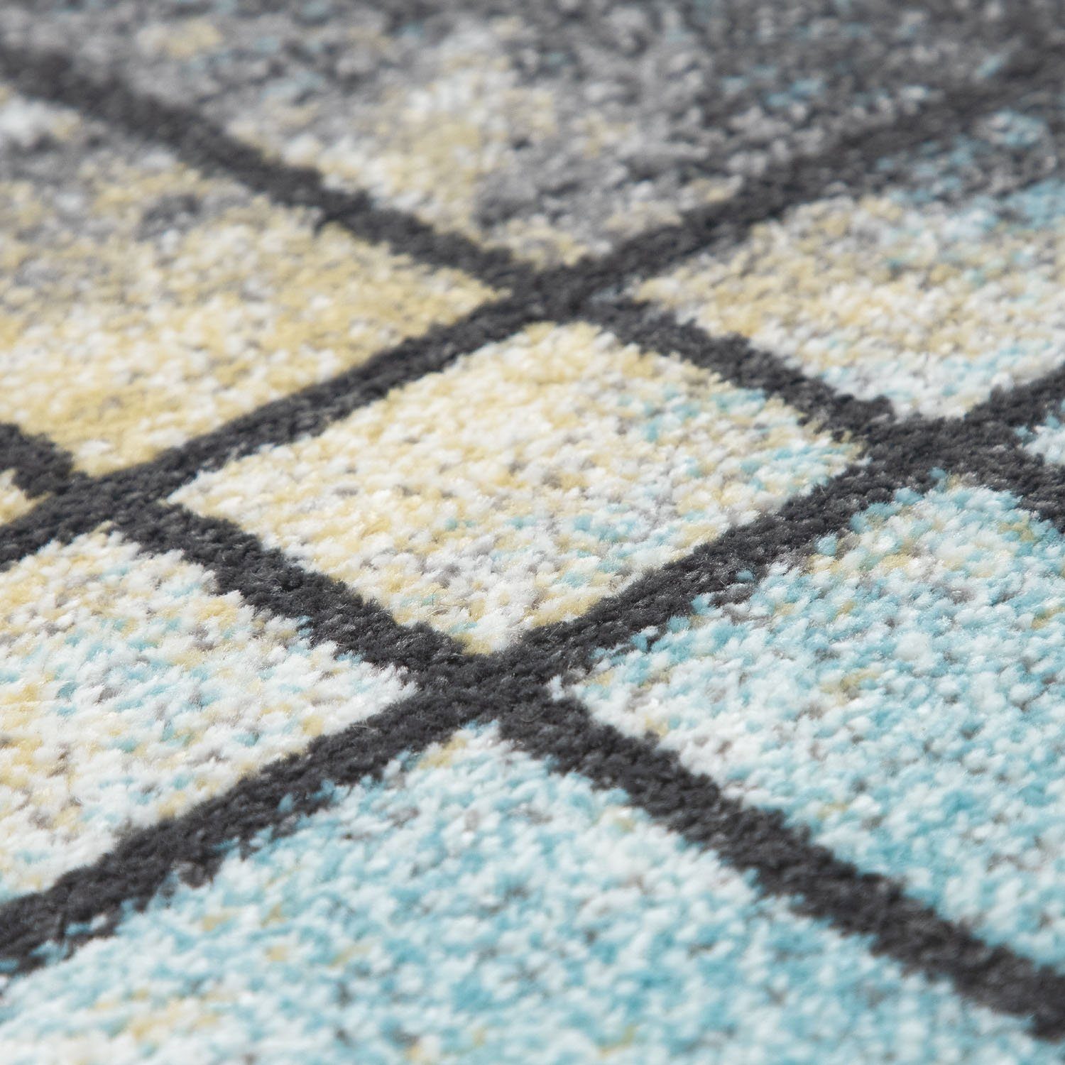 Paco Home Vloerkleed Petit 481 Korte pool, modern abstract motief, pastelkleuren