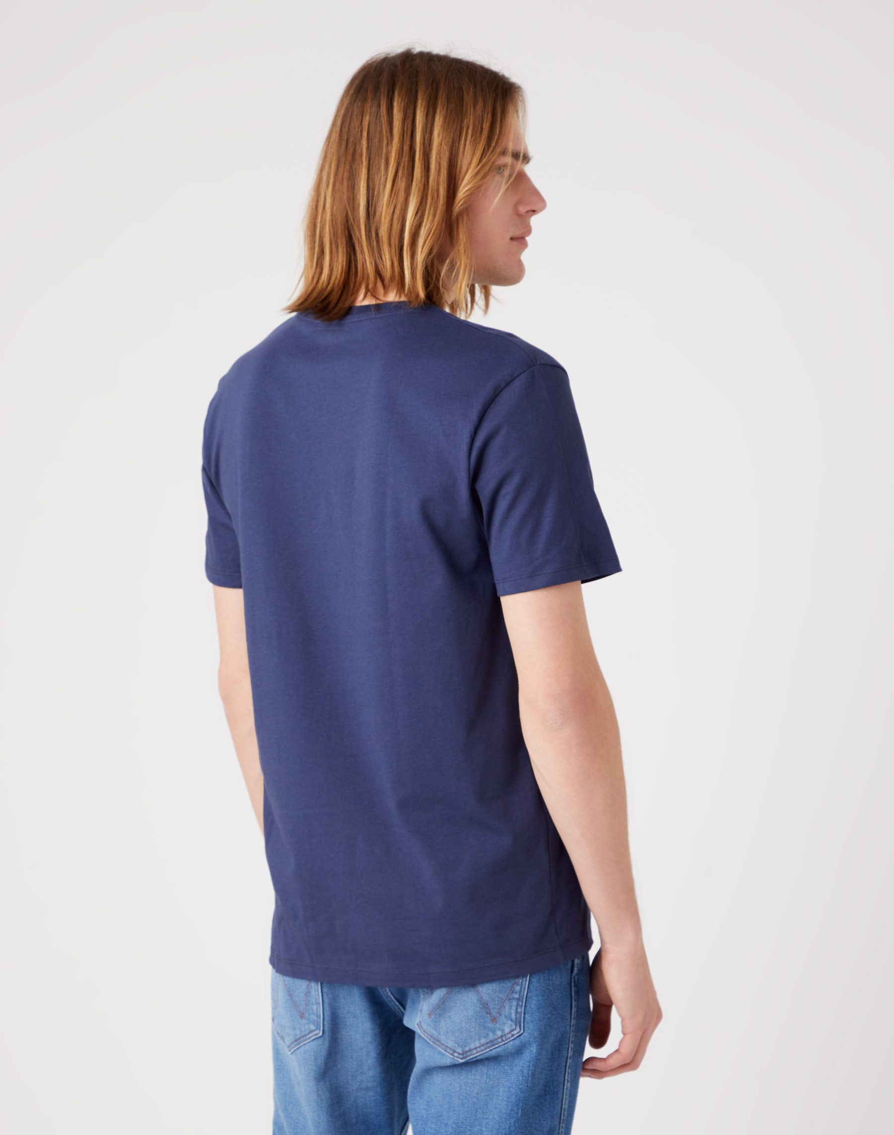 Wrangler Shirt met ronde hals (set, 2-delig)