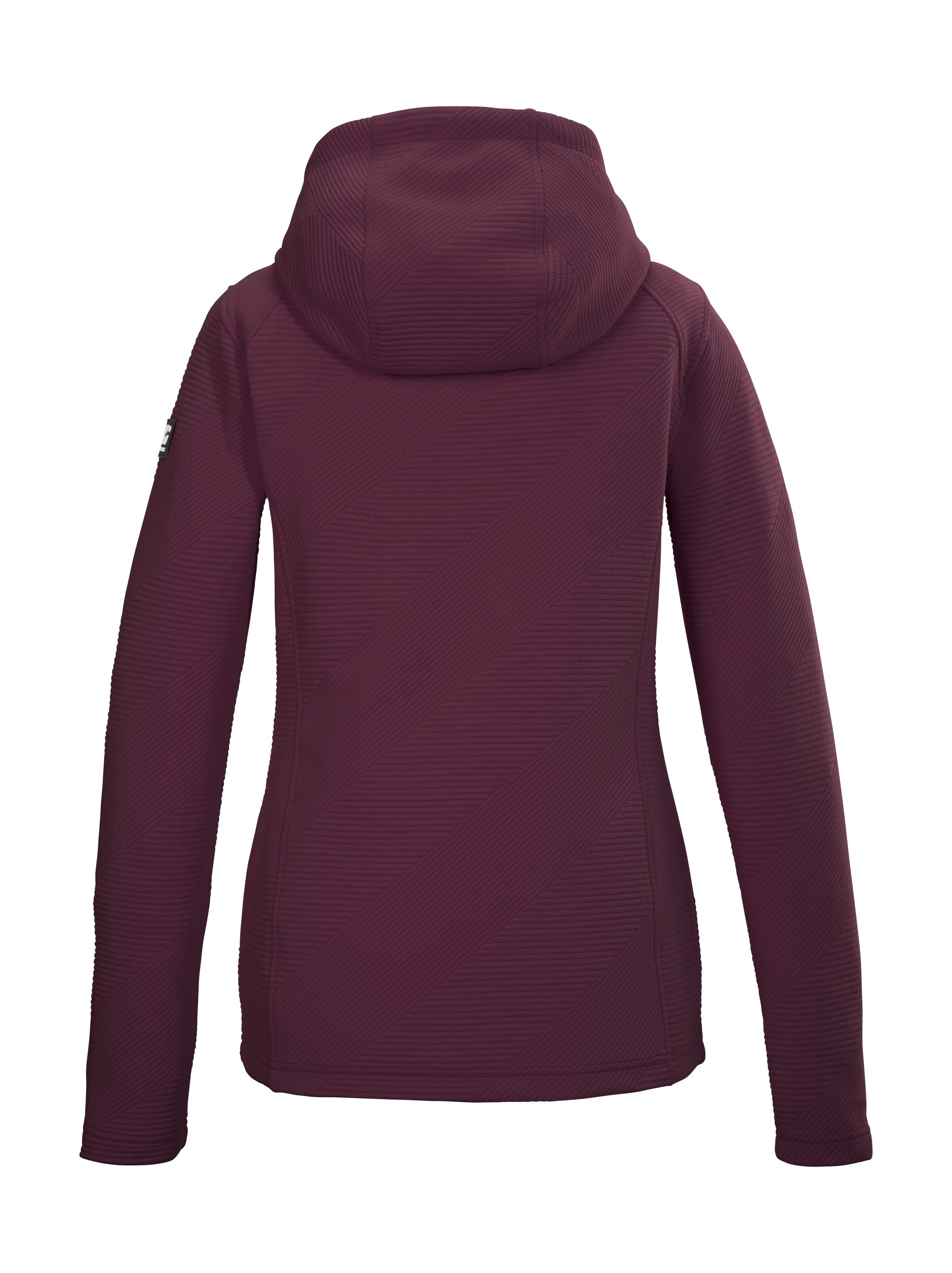 Killtec Vest KOS 33 WMN FLX JCKT Dames powerstretchjack met capuchon, zakken, kinbescherming