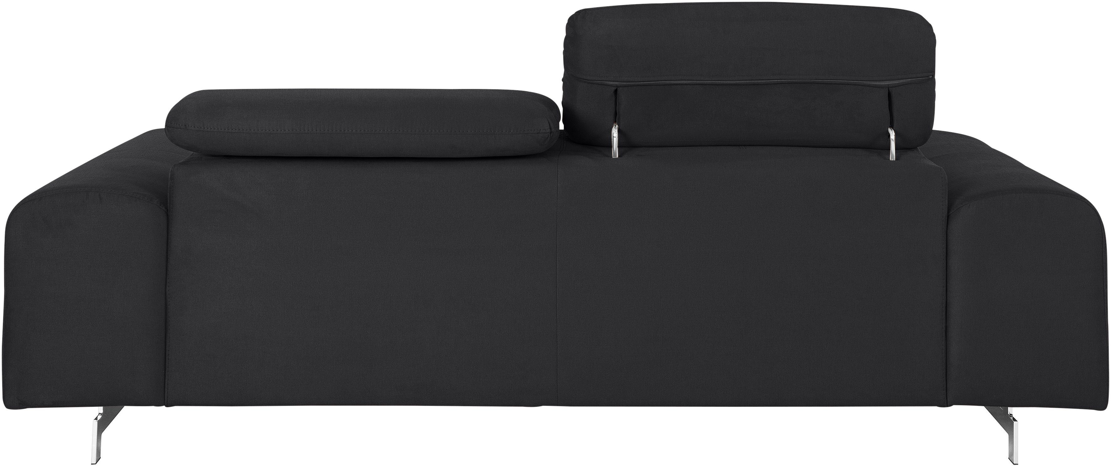 COTTA 3-zitsbank Chef 3-zitsbank met elegante stiksels, bodemvrijheid 12,5 cm