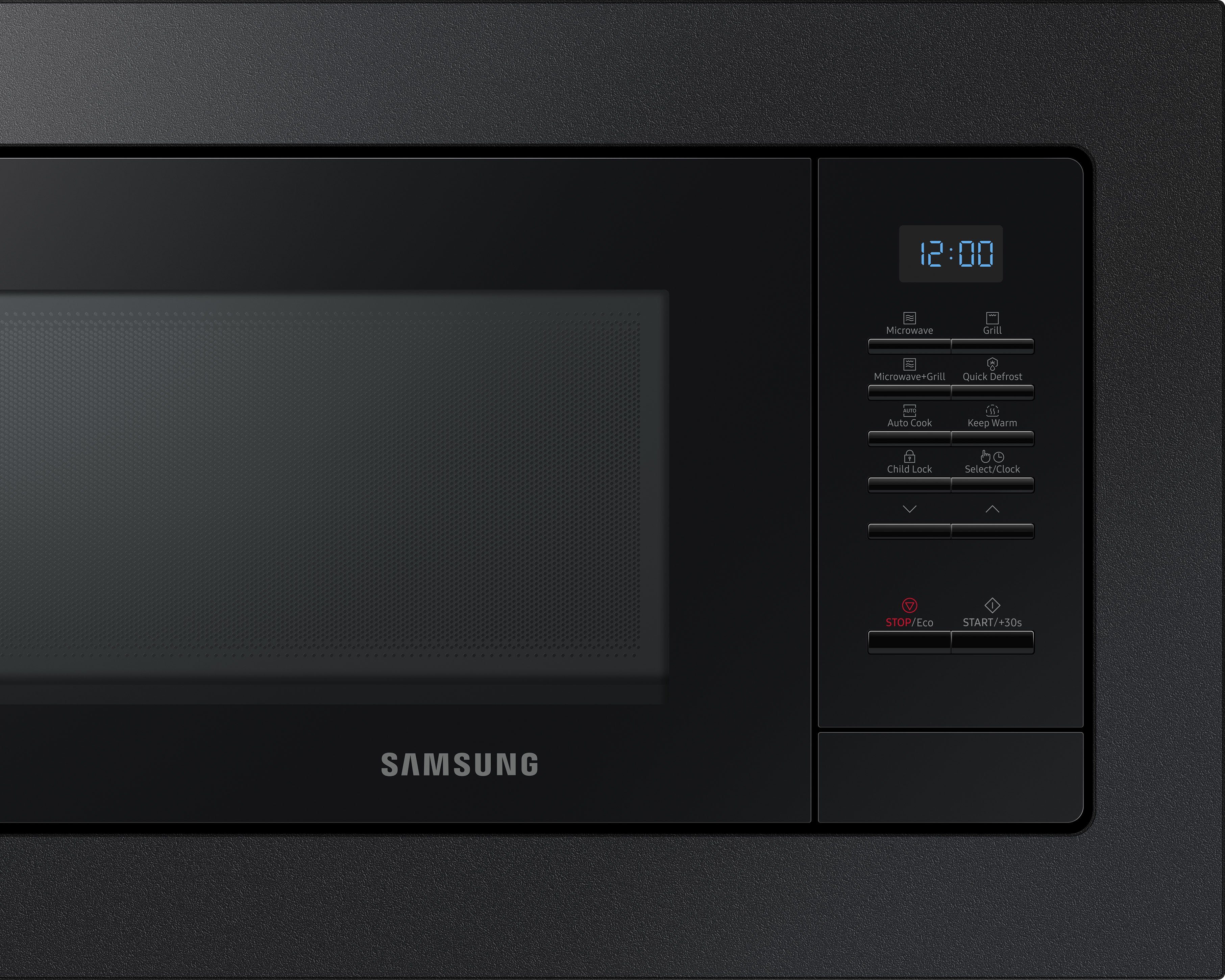 Samsung Magnetron MG20A7013CB/EG Koken, bakken & grillen met onderhoudsvriendelijk keramisch emaille interieur