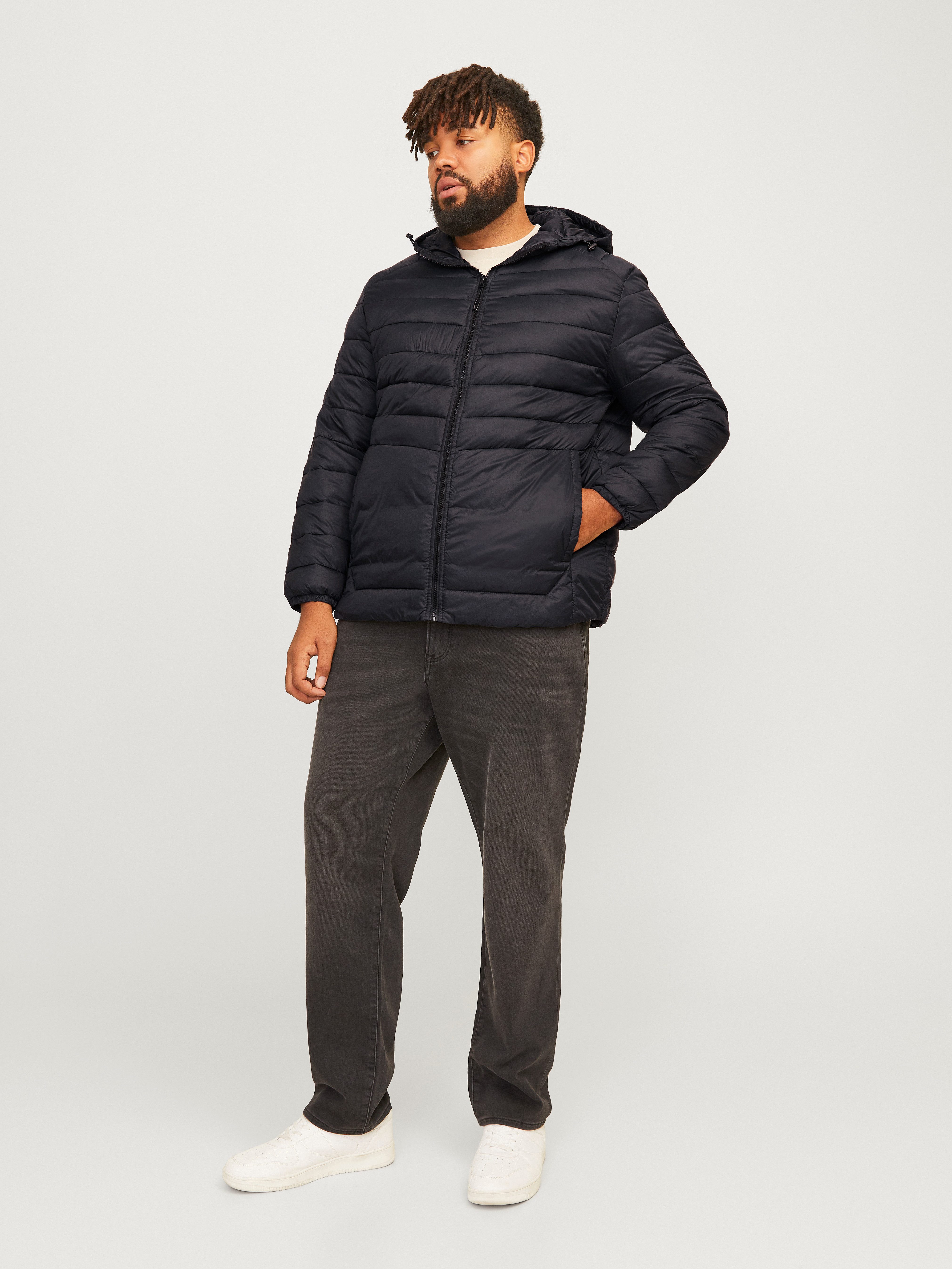Jack & Jones PlusSize Gewatteerde jas JJESPRINT PUFFER HOOD NOOS PLS