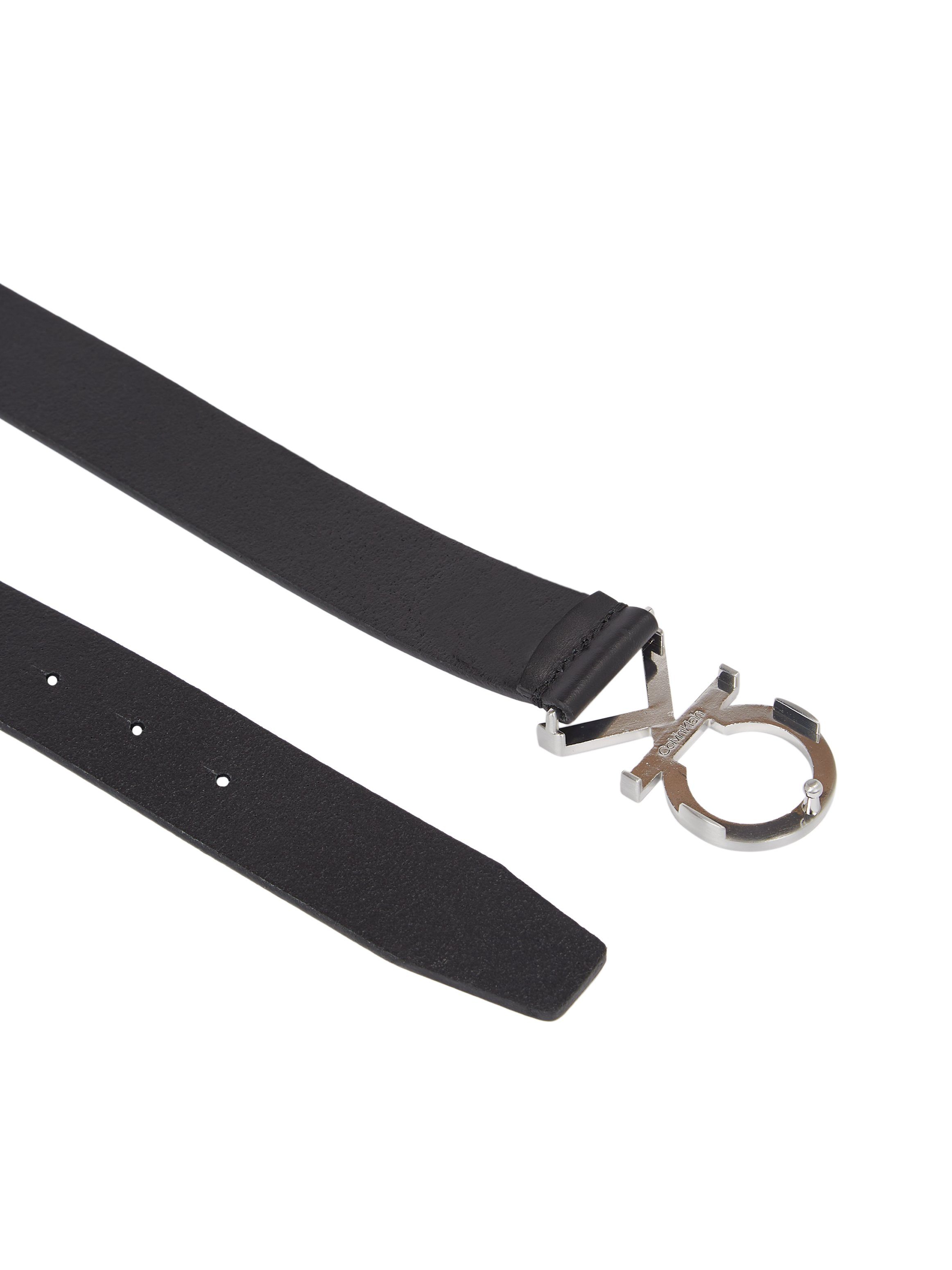 Calvin Klein Leren riem CK BUCKLE BELT 35MM