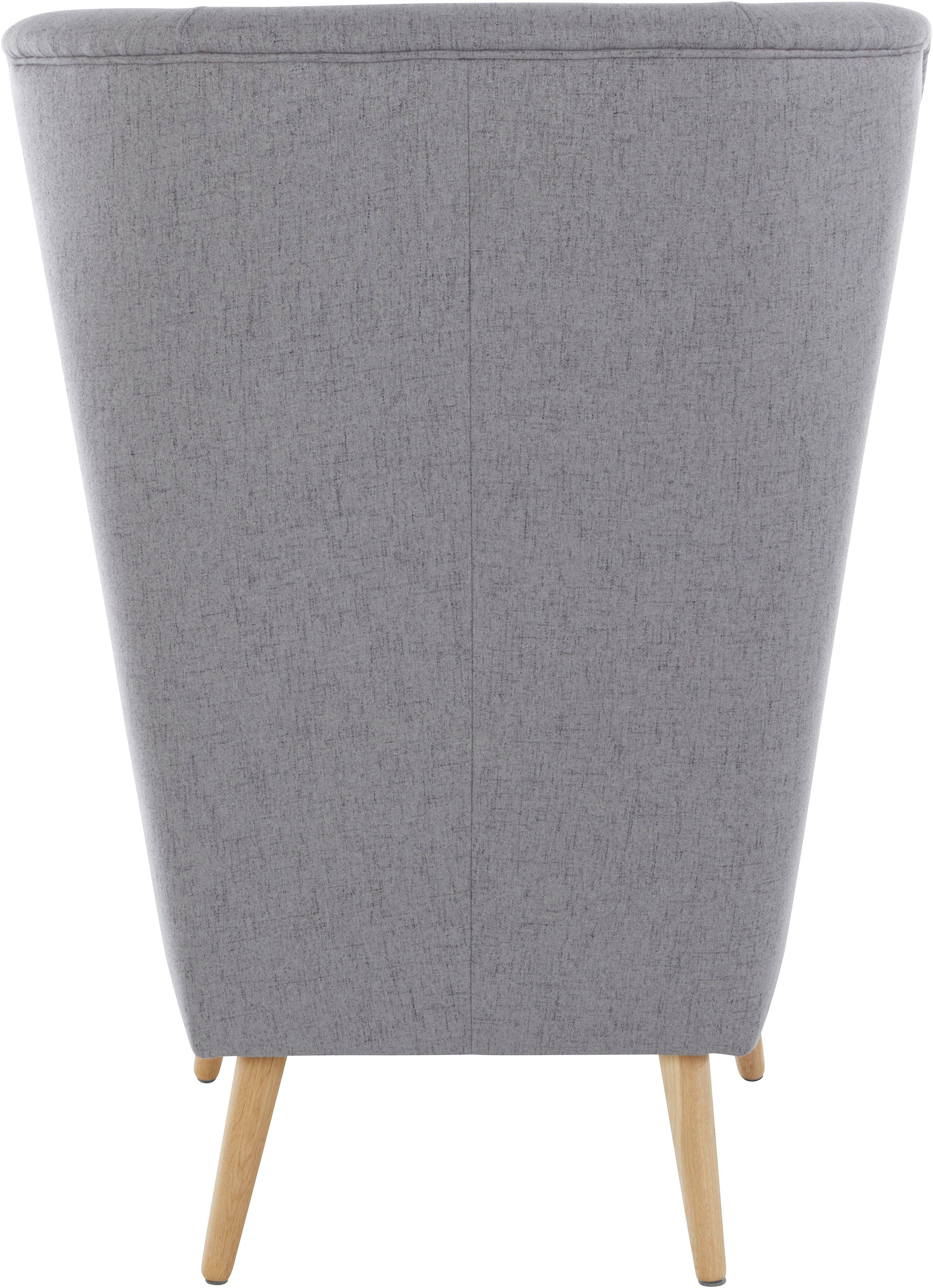 Guido Maria Kretschmer Home&Living Fauteuil Sallito, oorfauteuil, TV-stoel voor woonkamer, ook in velours cord