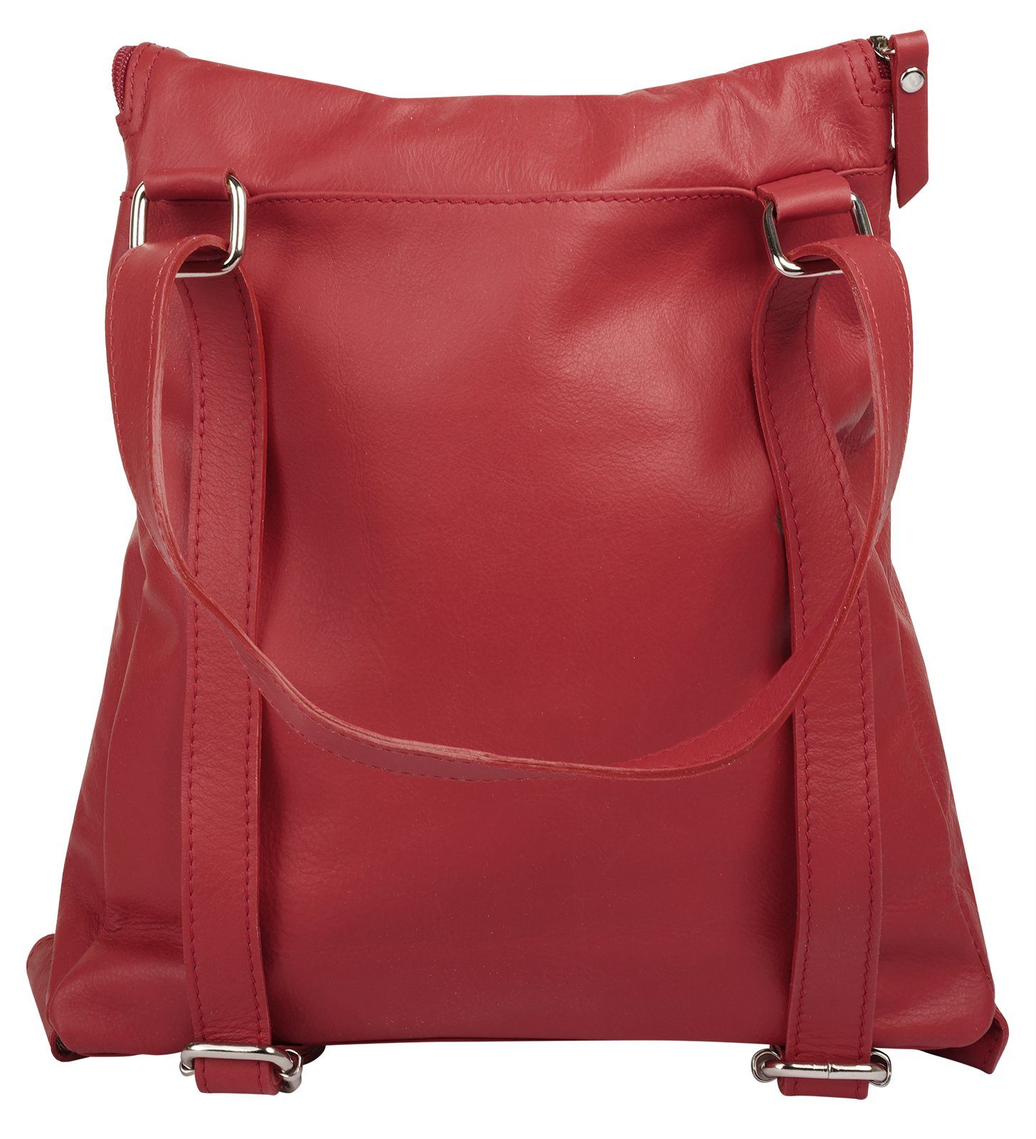 Forty Degrees Rugzak echt leer, made in italy