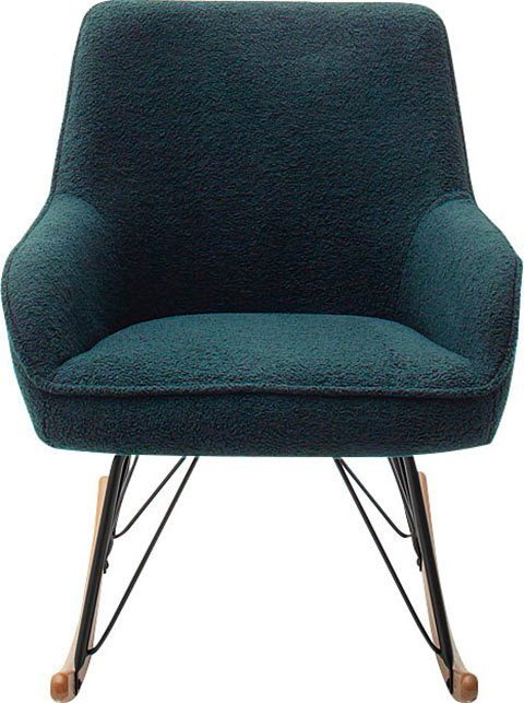 MCA furniture Schommelstoel HOPKINS Ski: beuken, eikenkleur (1 stuk)