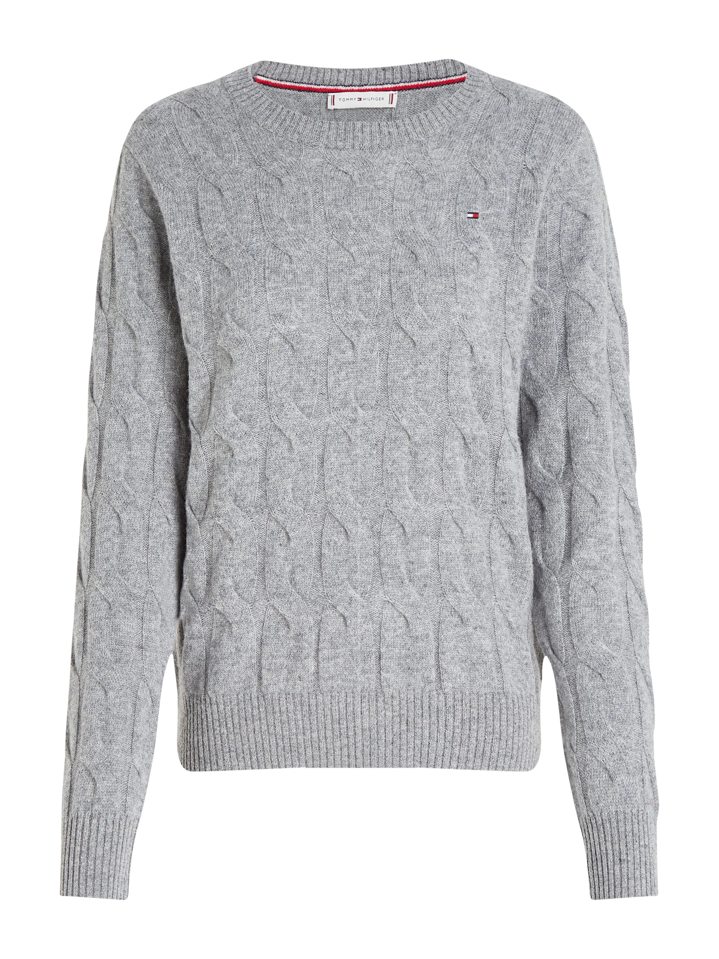 Tommy Hilfiger Gebreide trui SOFT WOOL CABLE C-NK