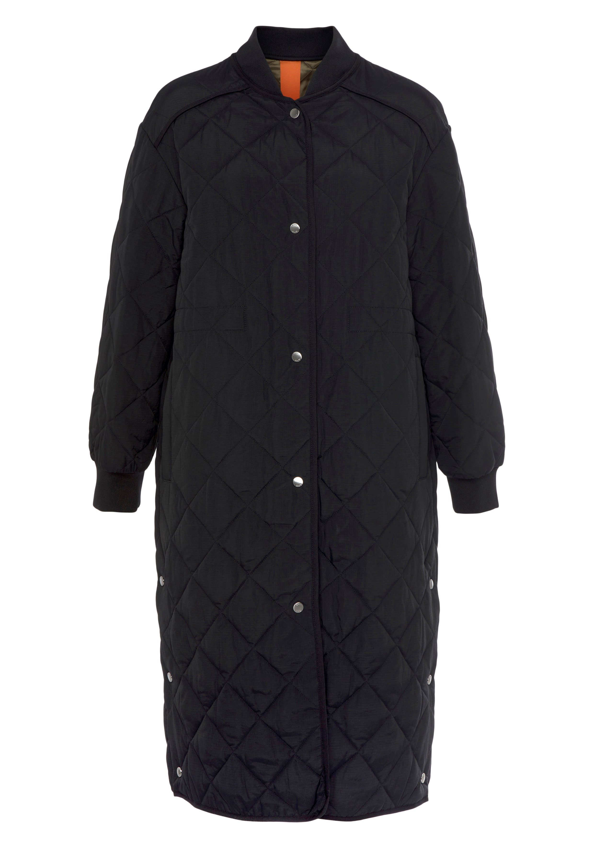 Boss Orange Gewatteerde jas C_Paliutta met drukknoopsluiting scandinavisch design waterafstotend