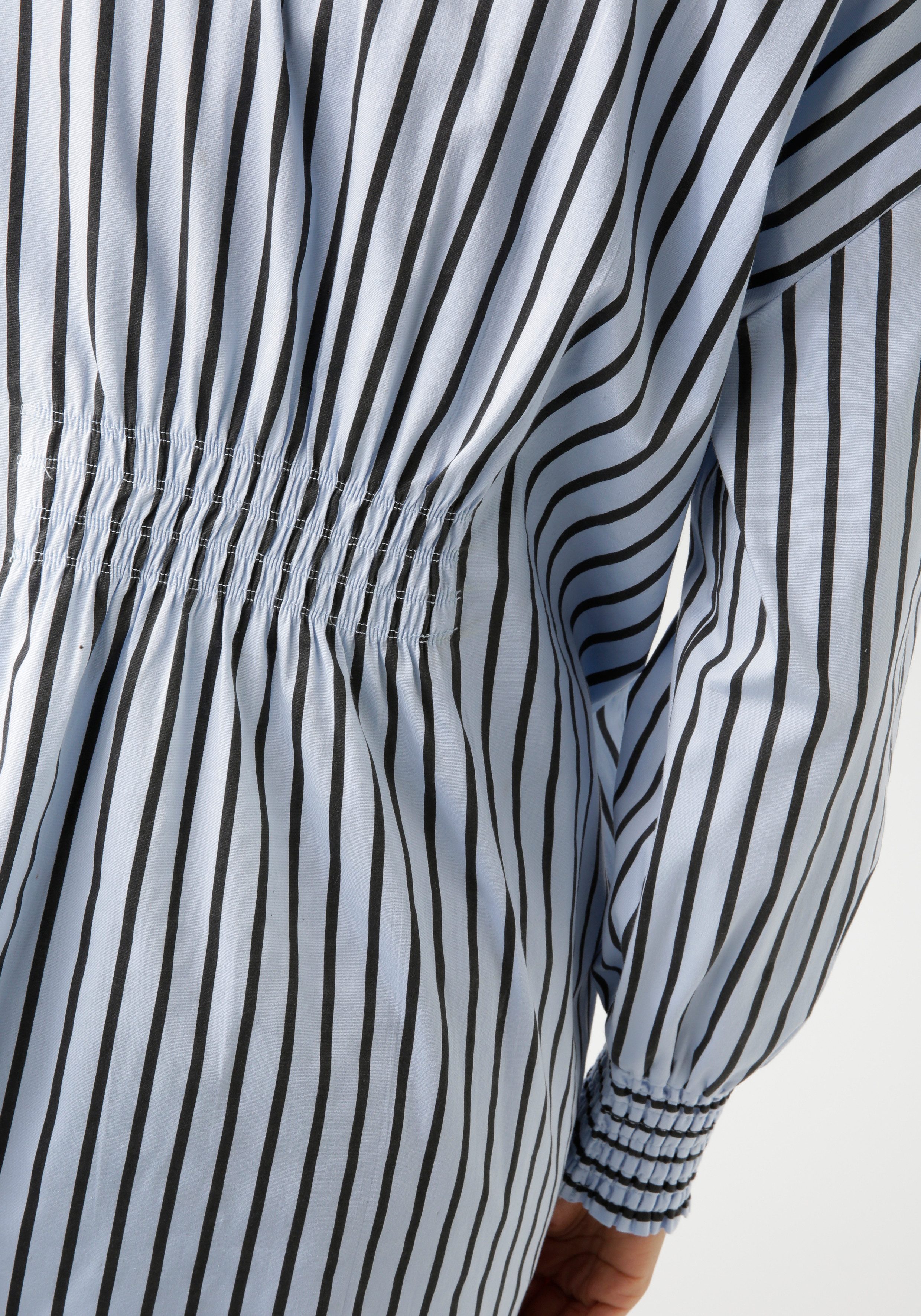 Aniston CASUAL Overhemdblouse in extravagant streep-dessin - nieuwe collectie