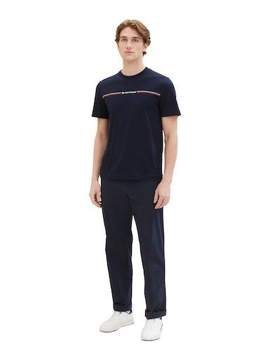 Tom Tailor T-shirt met logo-frontprint