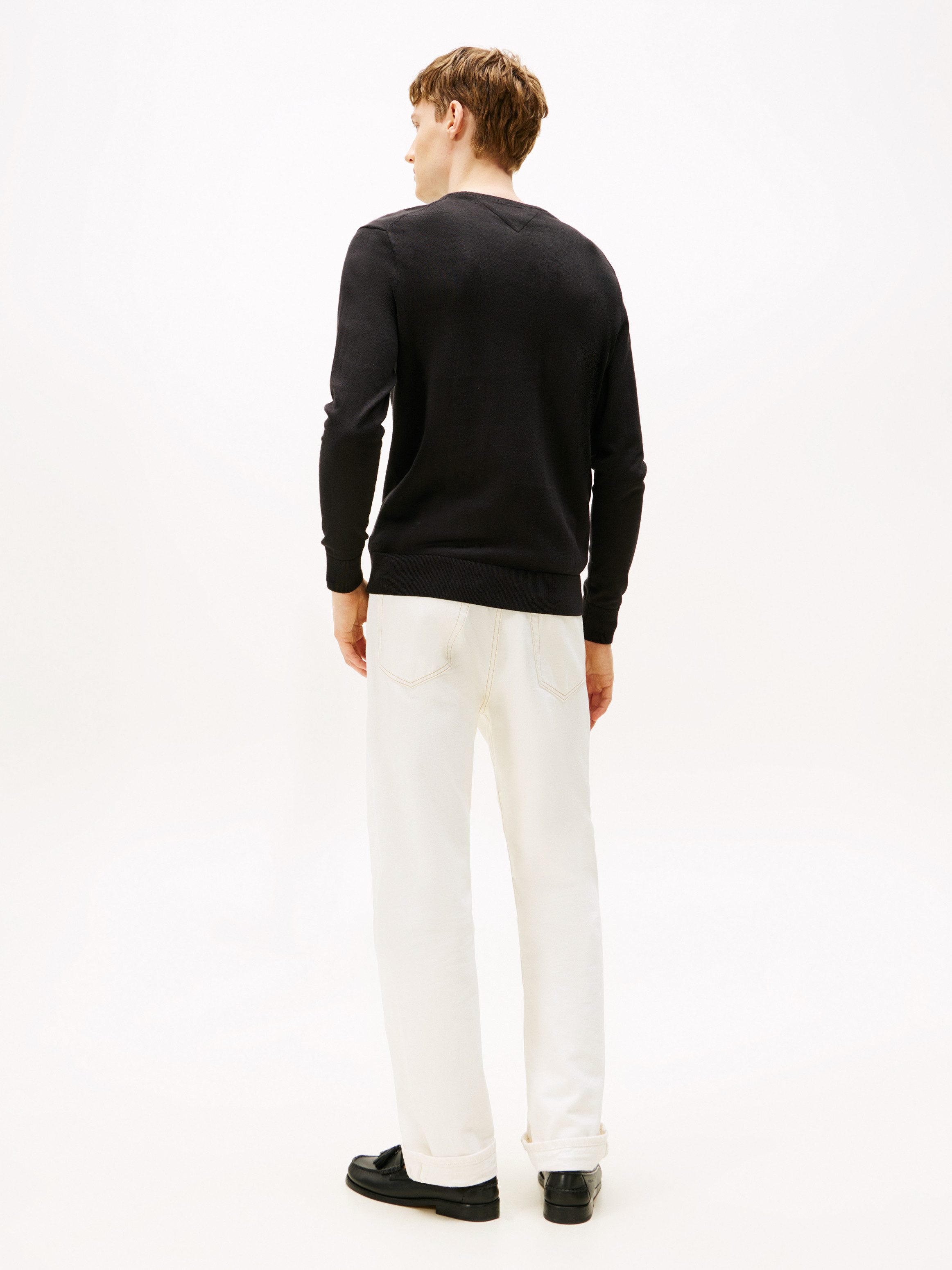 Tommy Hilfiger Gebreide trui ESSENTIAL COTTON V NECK