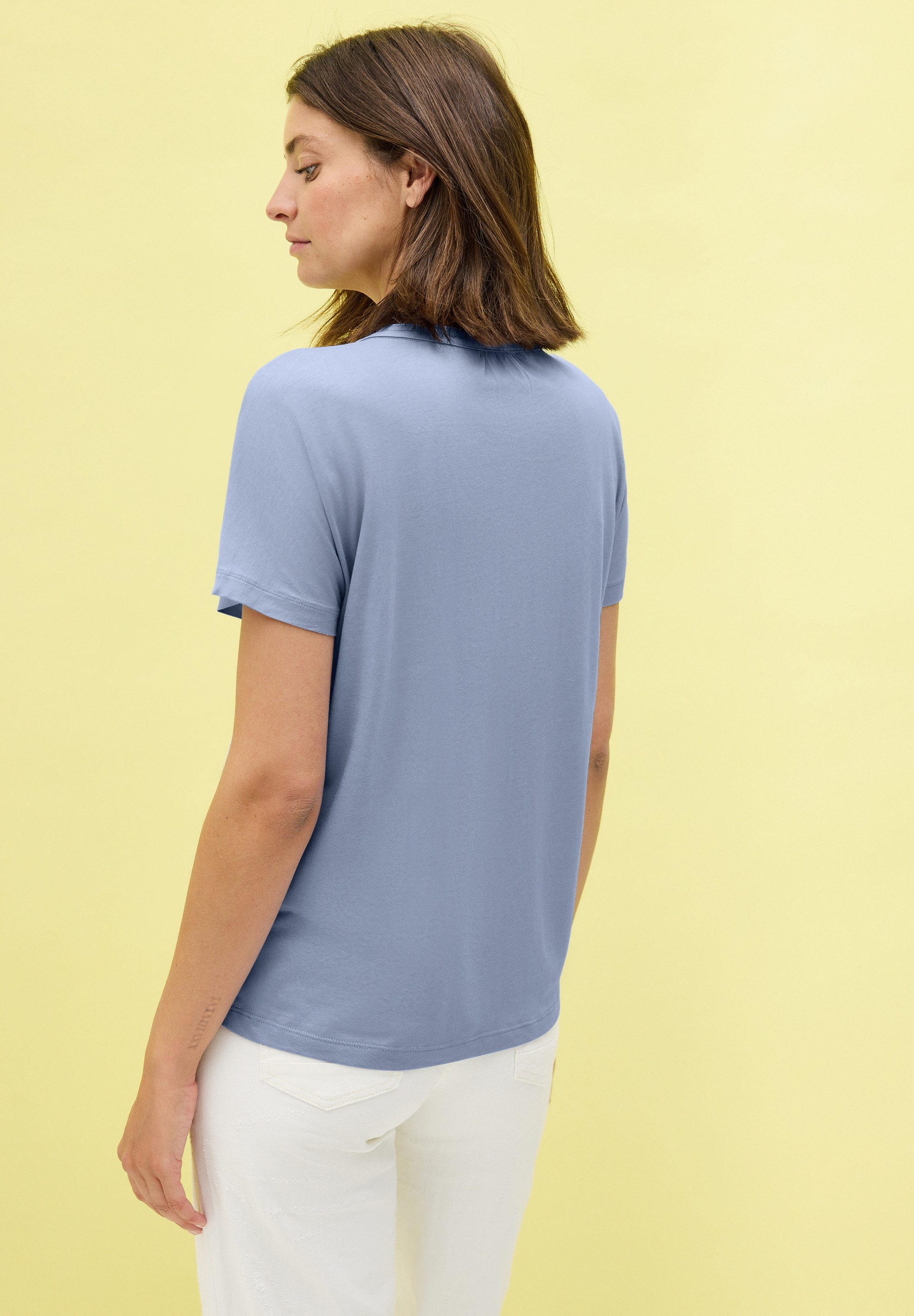 Cecil T-shirt in tuniek-look