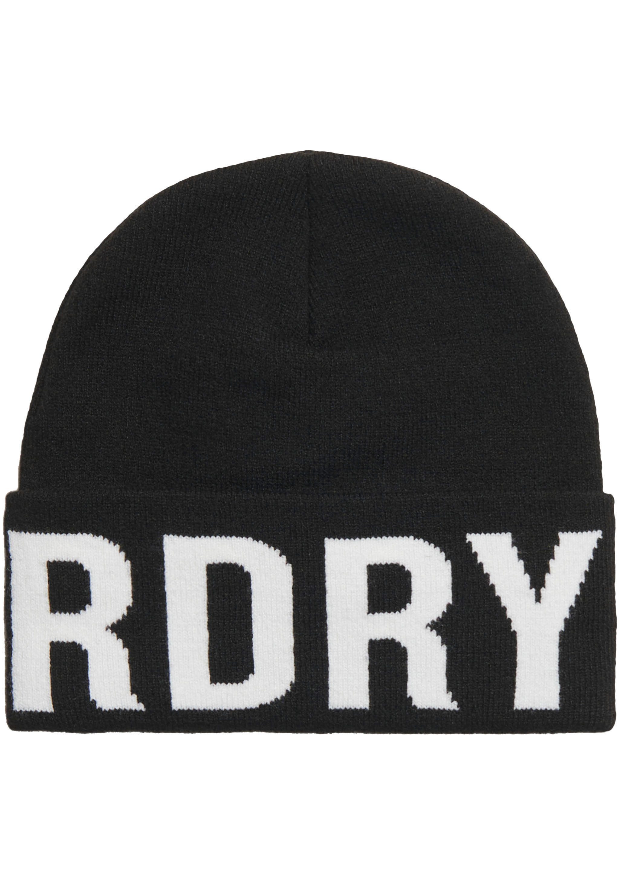 Superdry Beanie BRANDED KNITTED BEANIE HAT