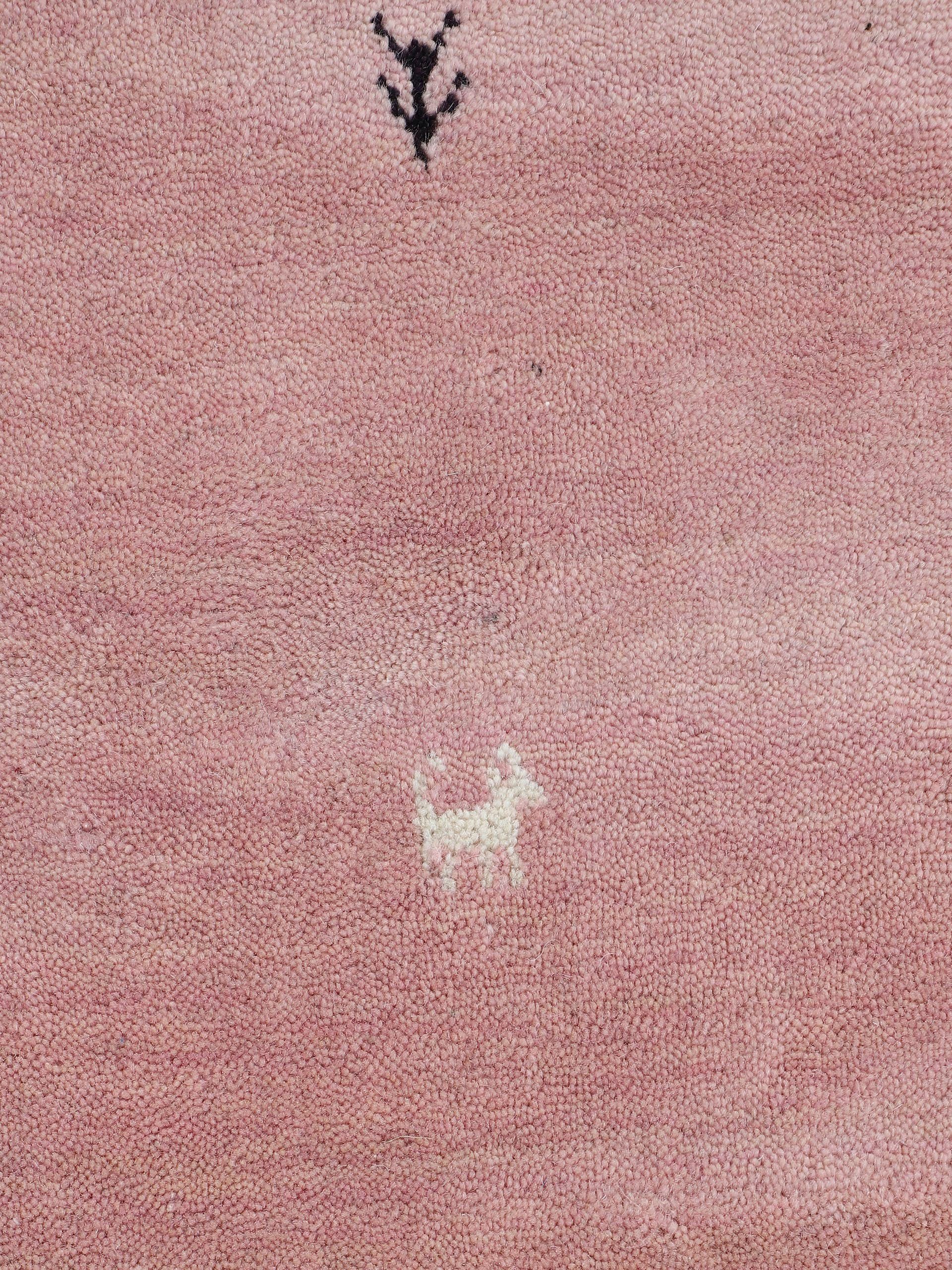 carpetfine Wollen kleed Gabbeh Uni, auch als Läufer und Rund erhältlich