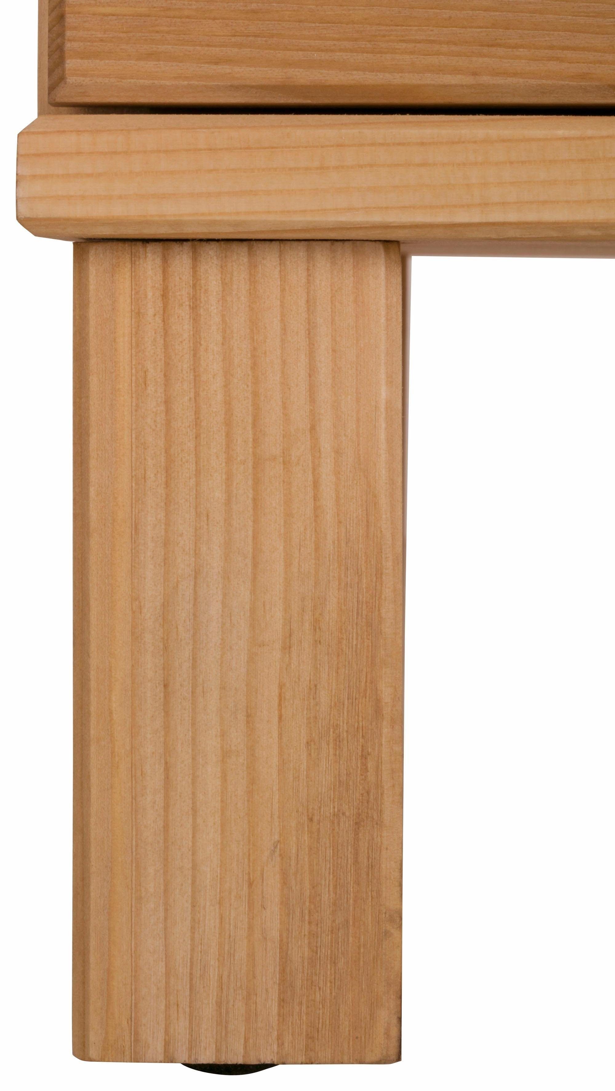 Home affaire Onderkast Josie Breedte 30,5 cm, van massief hout, verstelbare plank