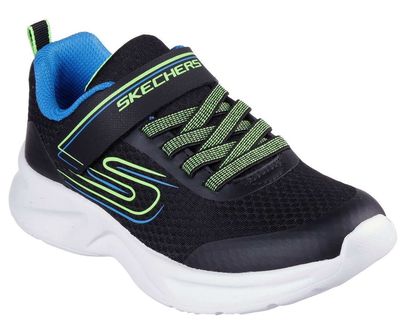 Skechers Kids Sneakers DYNAMATIC , vrijetijdsschoen met klittenbandsluiting, maat sjabloon te...