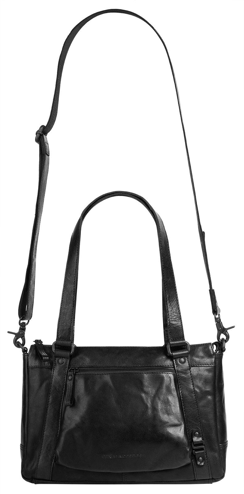 Spikes & Sparrow Tas echt leder