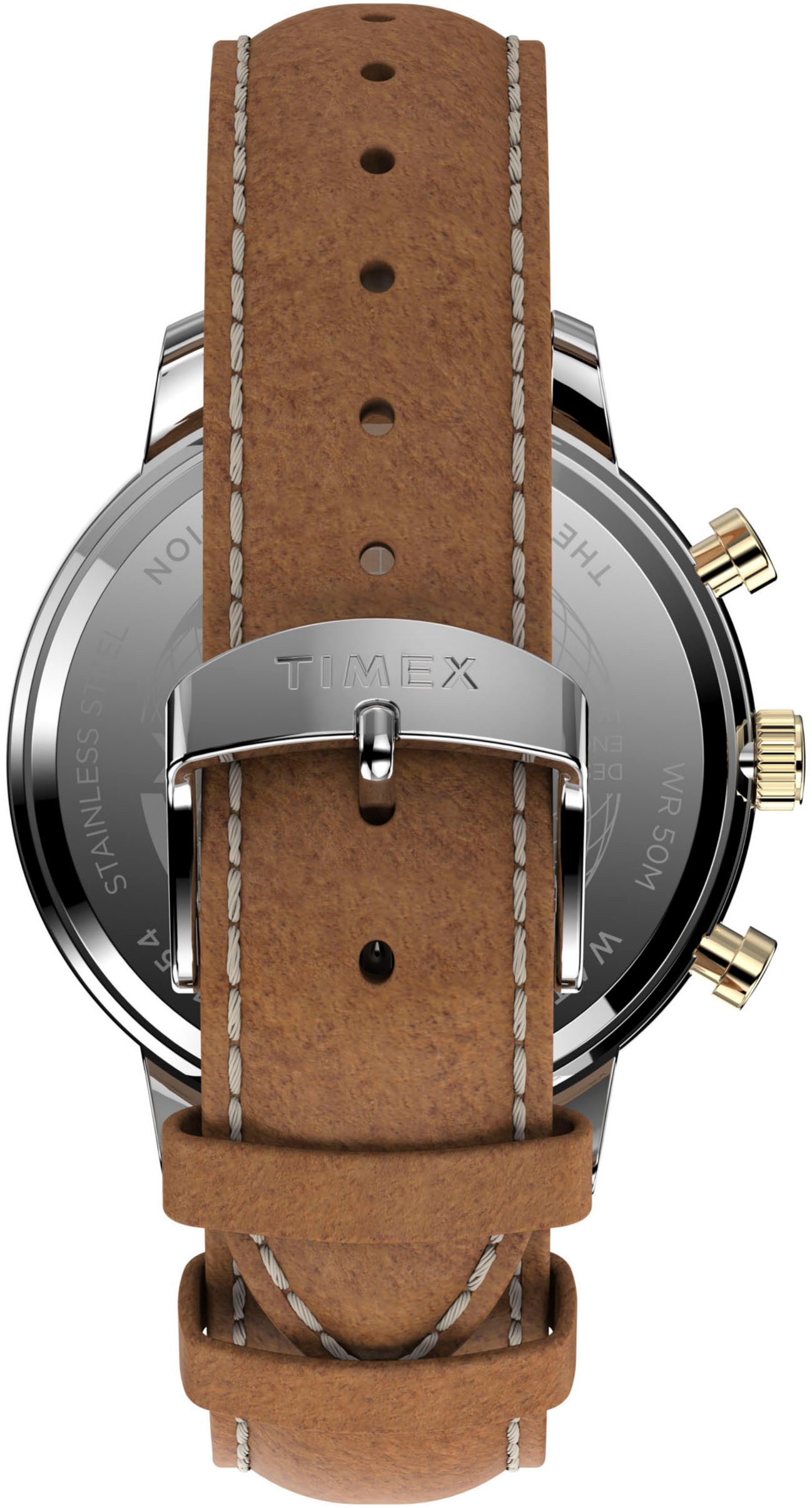 Timex Chronograaf Chicago Quarzuhr, horloge, heren, datum, stopwatchfunctie, 12/24-uurweergave