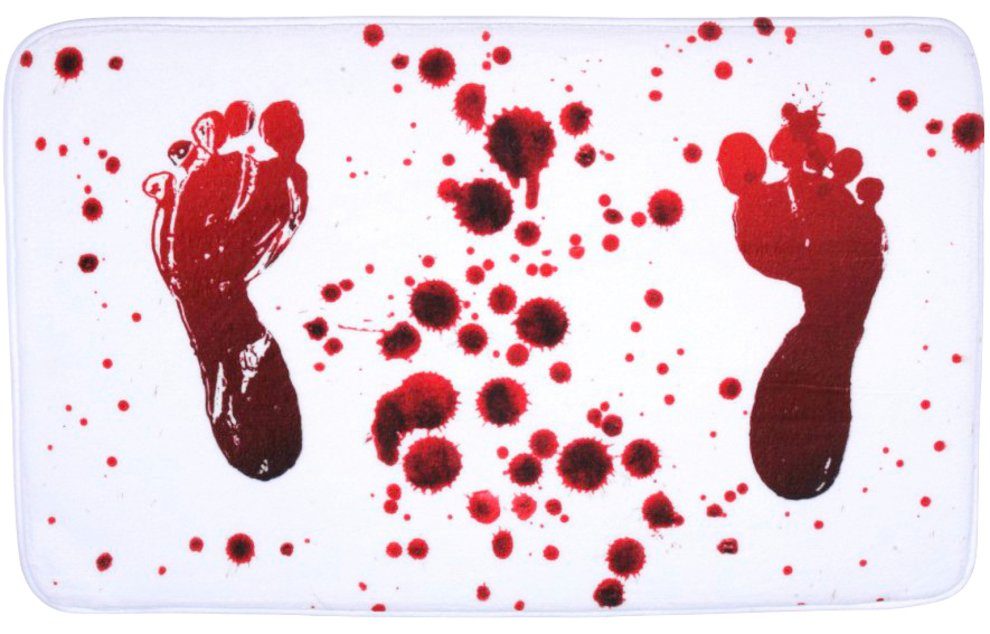 Sanilo Set badkameraccessoires Blood bestaand uit toiletzitting, badmat en wastafelplug (complete set, 3-delig)