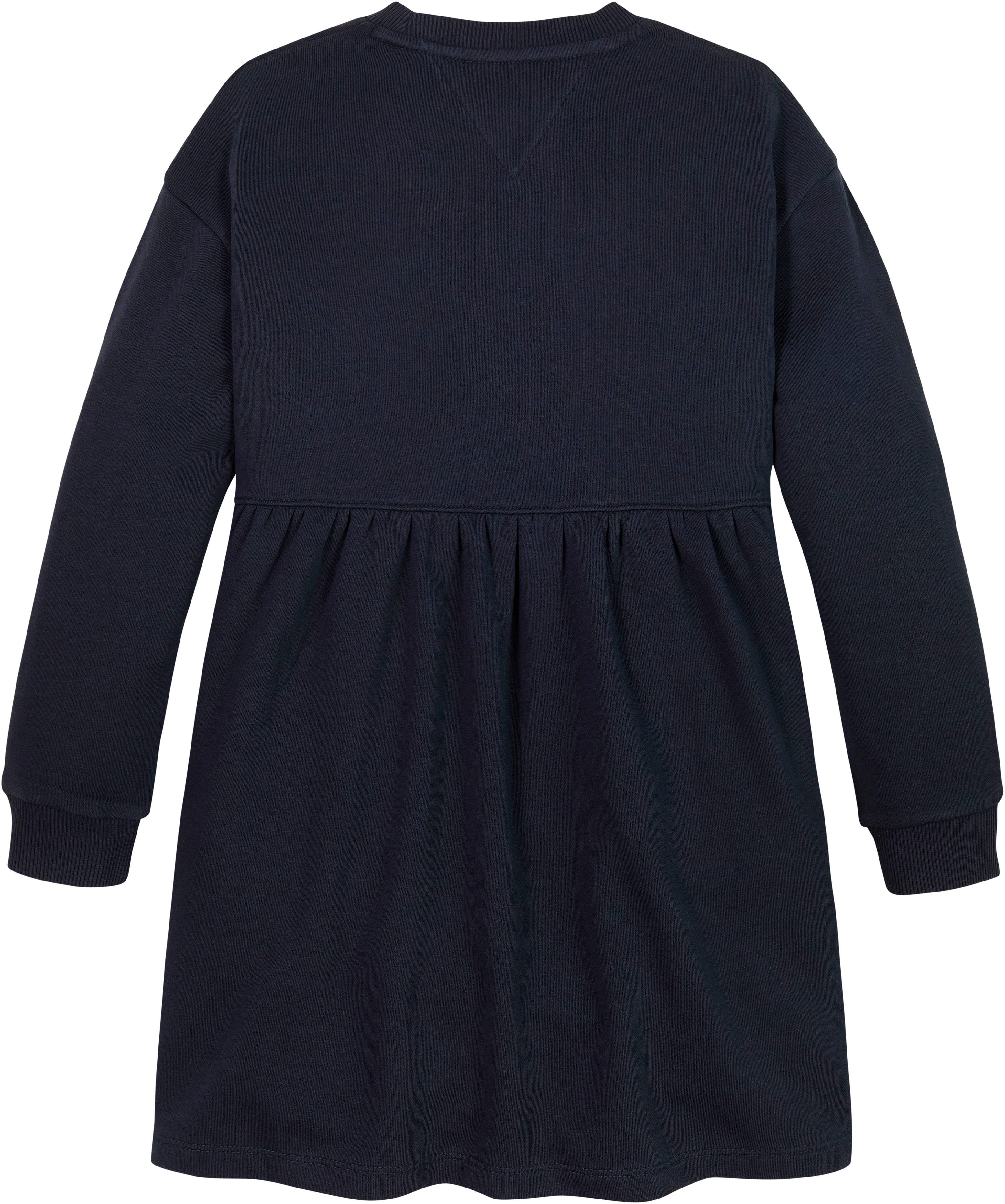 Tommy Hilfiger Gebreide jurk EMB FLOWER KNITTED DRESS LS Kinderen tot 16 jaar met logo-opdruk