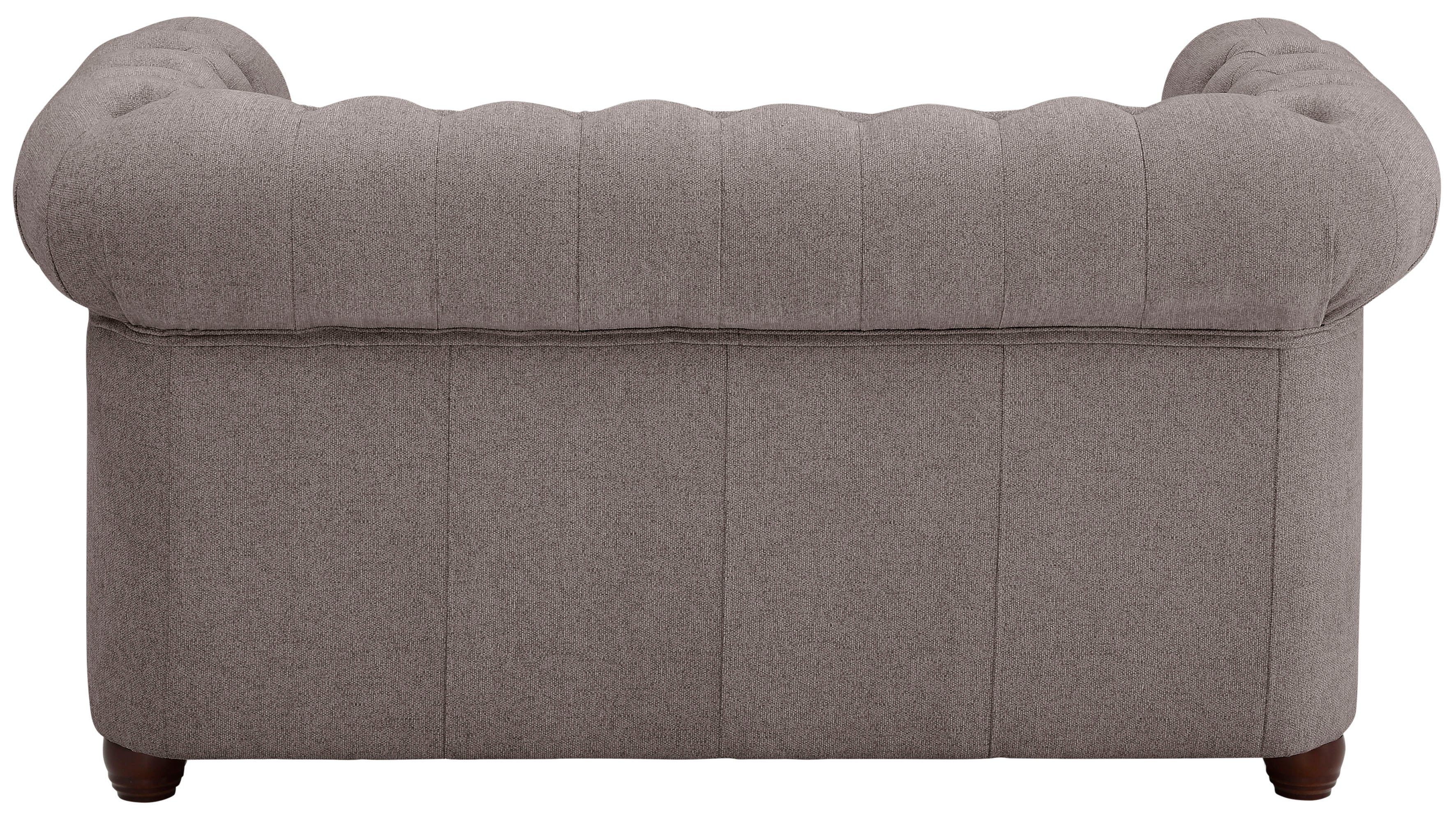 Home affaire Chesterfield-bank New Castle met hoogwaardige capitonnage in chesterfield-design, bxdxh: 148x86x72