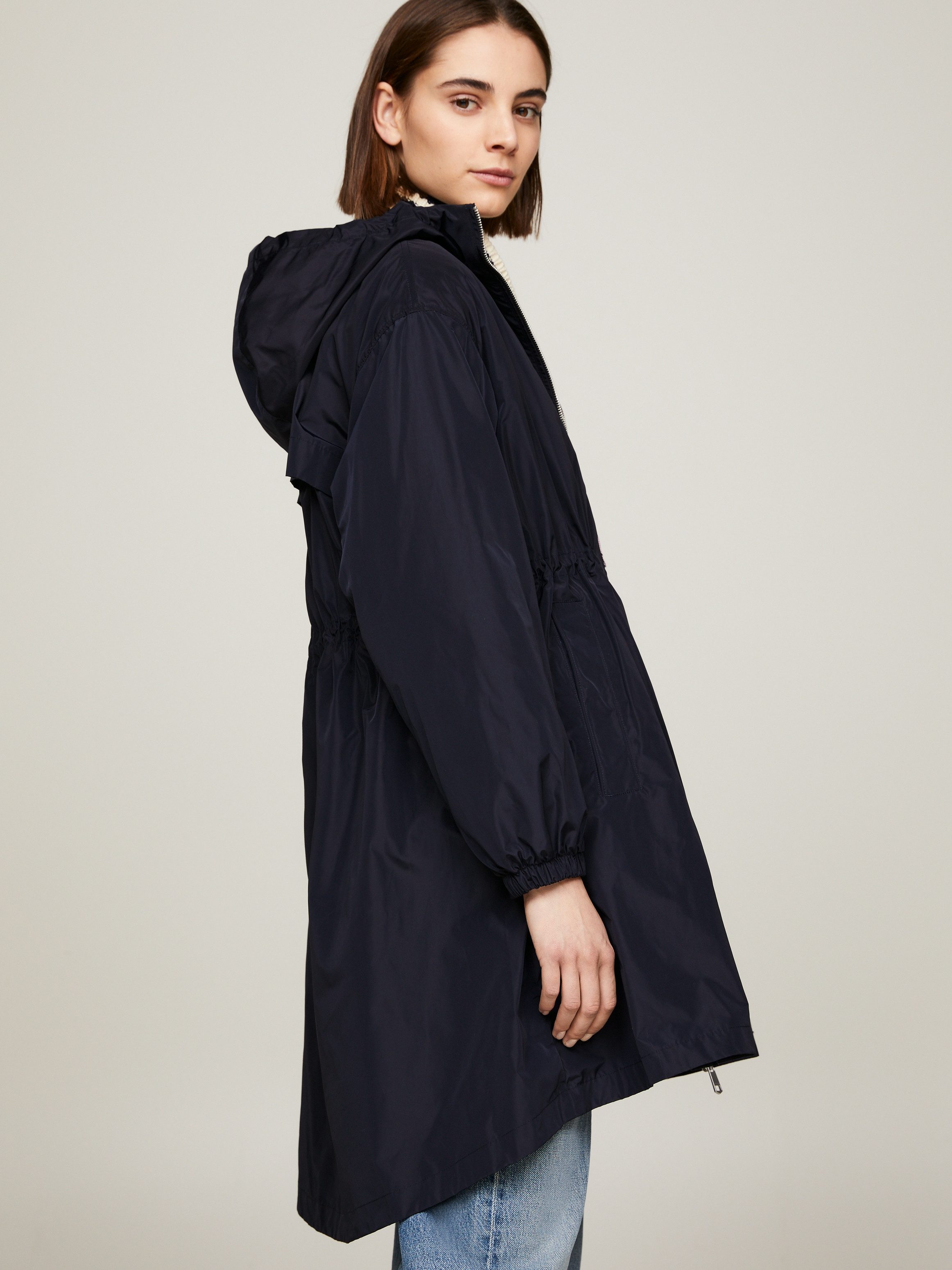 Tommy Hilfiger Windbreaker TRANSITIONAL WINDBREAKER PARKA met stormtrensje aan de achterkant